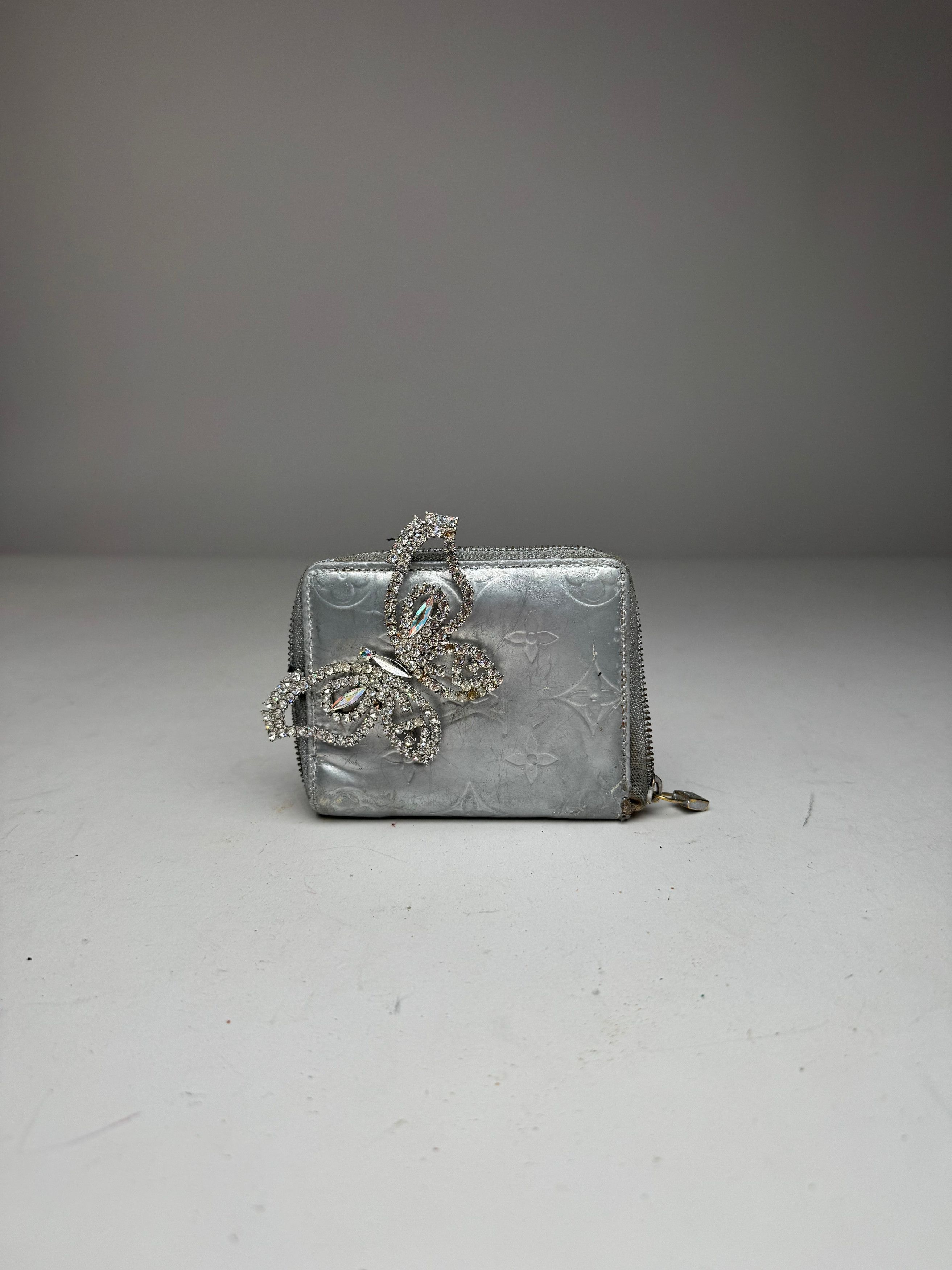 Louis Vuitton Vintage Vernis Leather Wallet Silver Size ONE SIZE - 6 Thumbnail