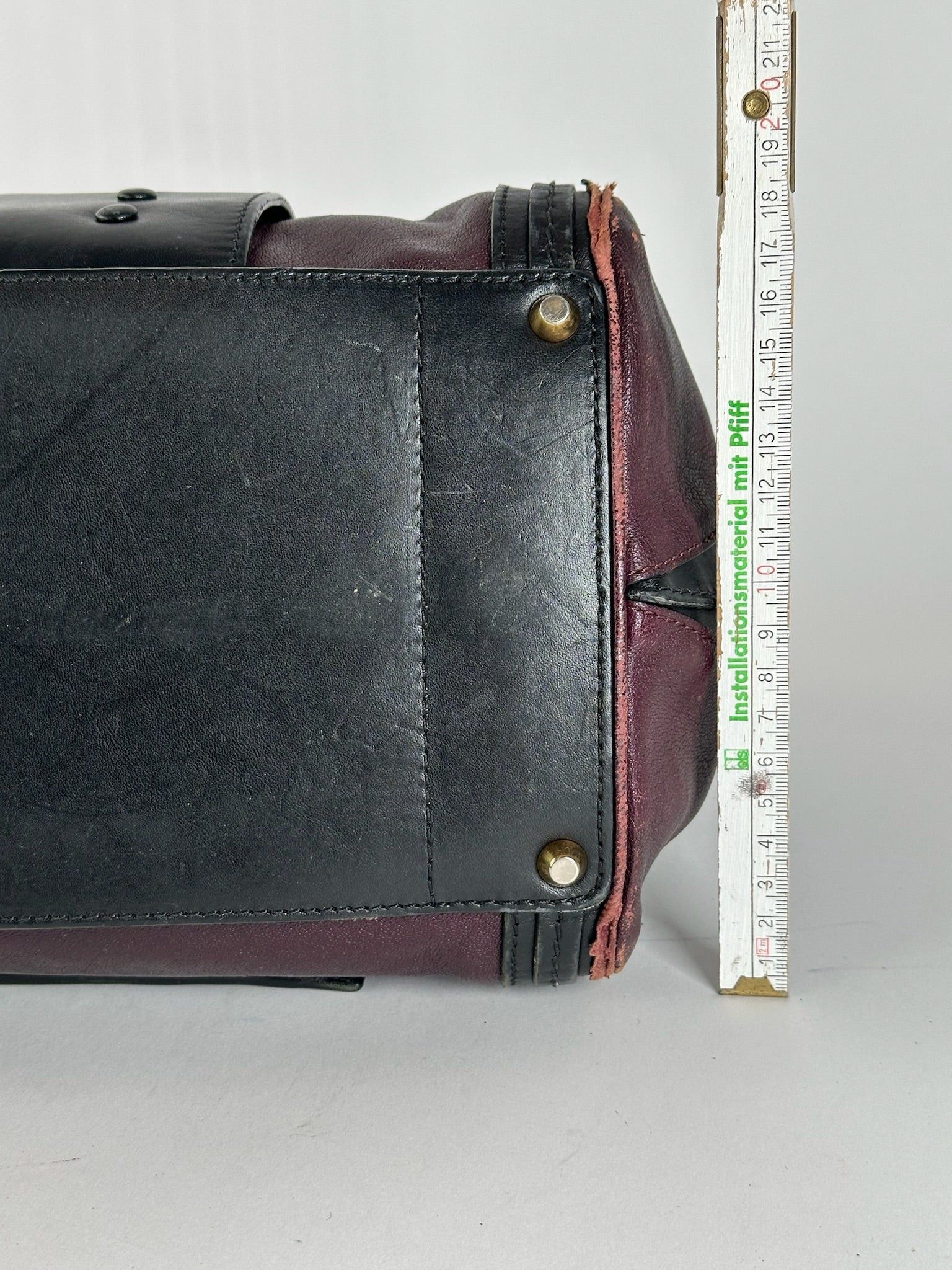 Chloe Vintage Leather bag black red Size ONE SIZE - 11 Thumbnail