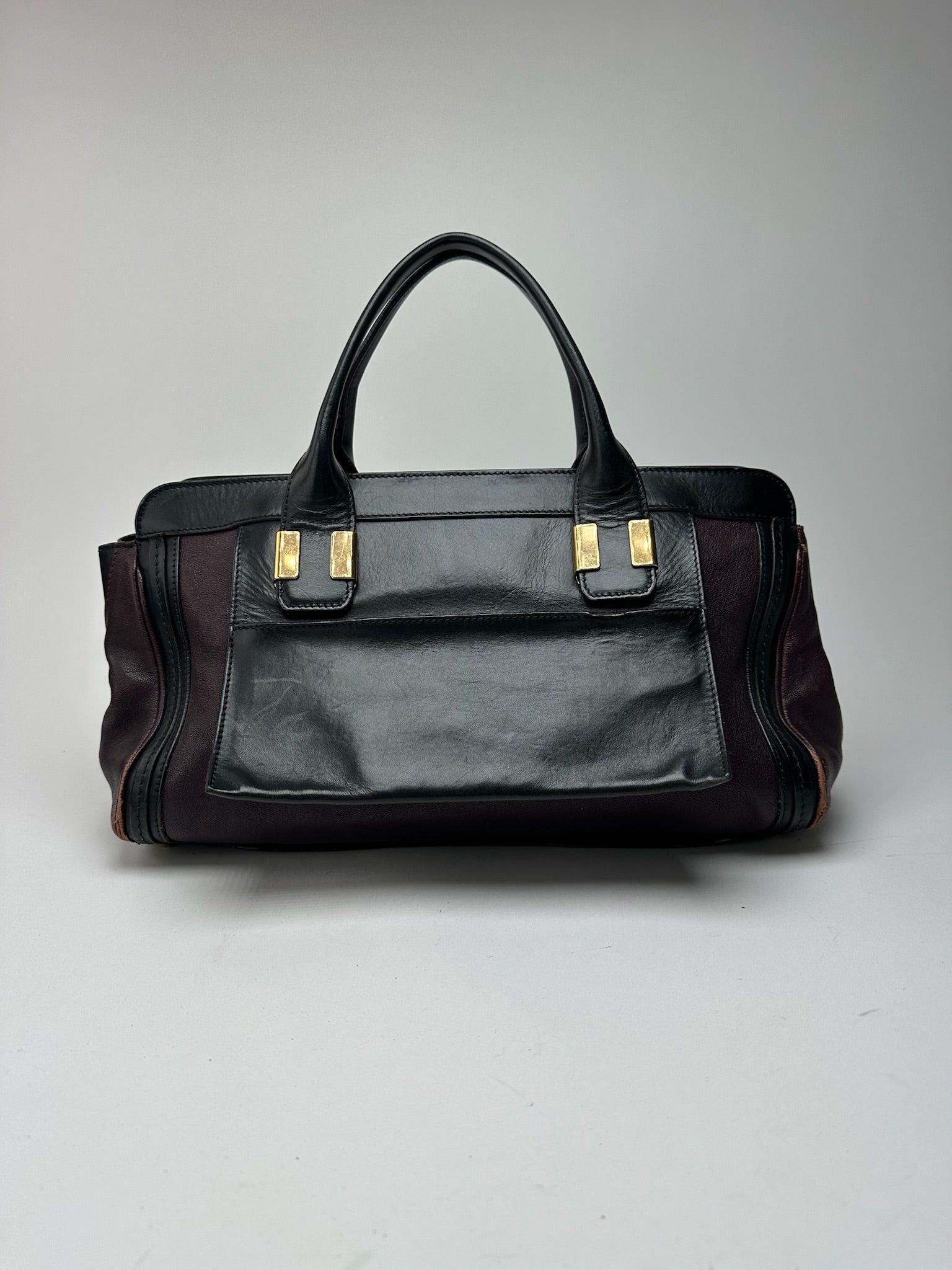 Chloe Vintage Leather bag black red Size ONE SIZE - 5 Thumbnail
