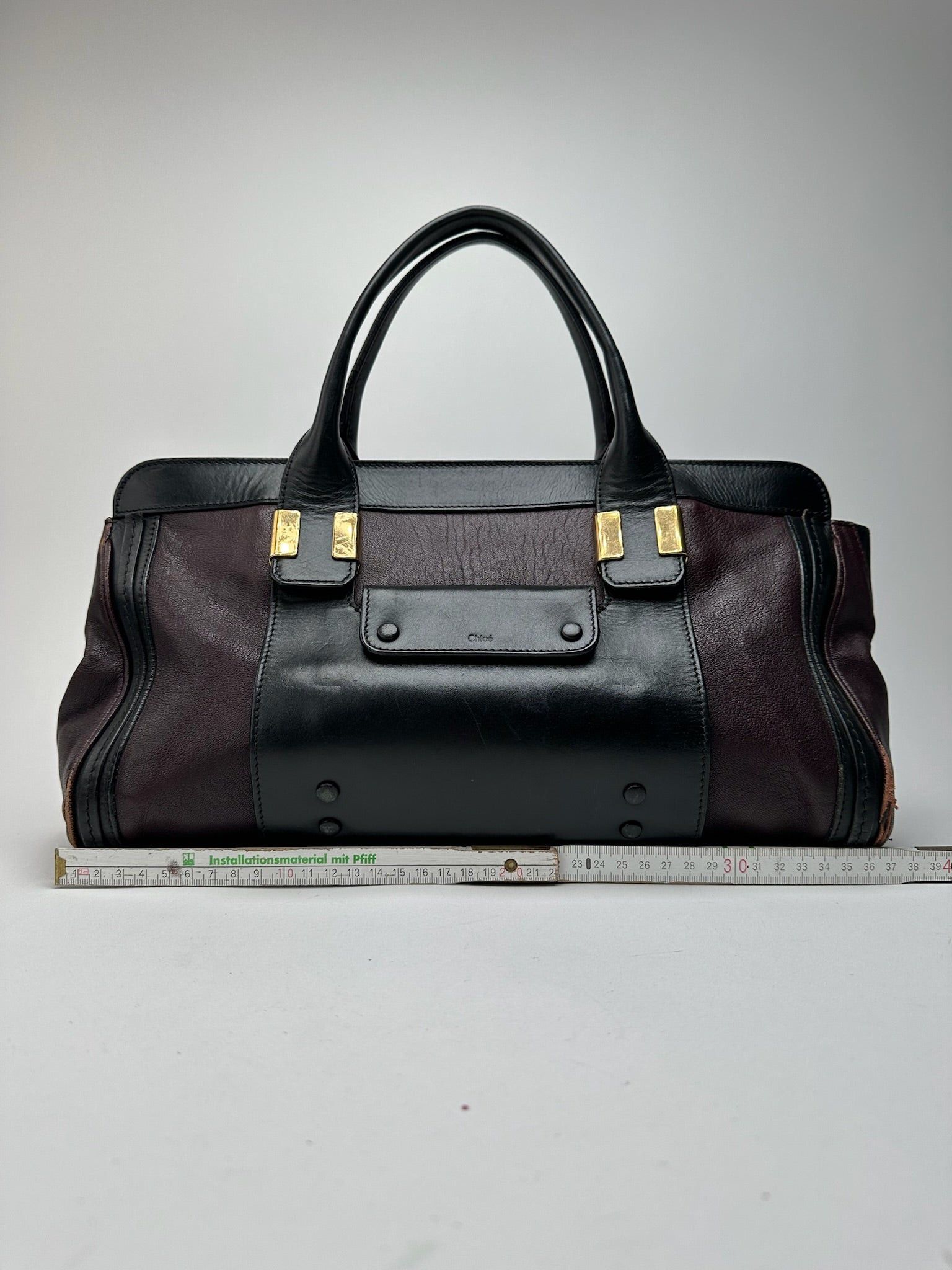 Chloe Vintage Leather bag black red Size ONE SIZE - 15 Thumbnail