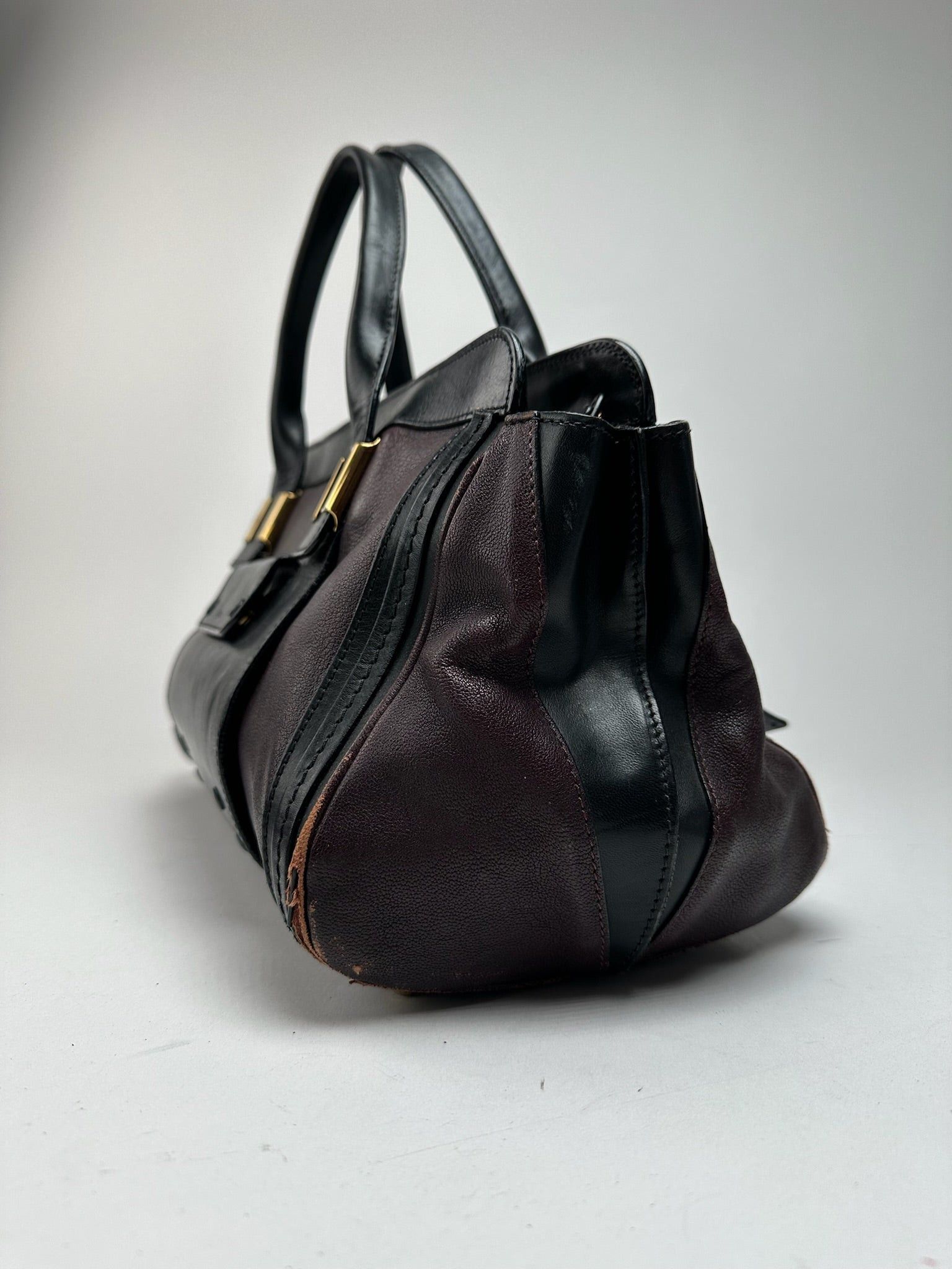Chloe Vintage Leather bag black red Size ONE SIZE - 10 Thumbnail