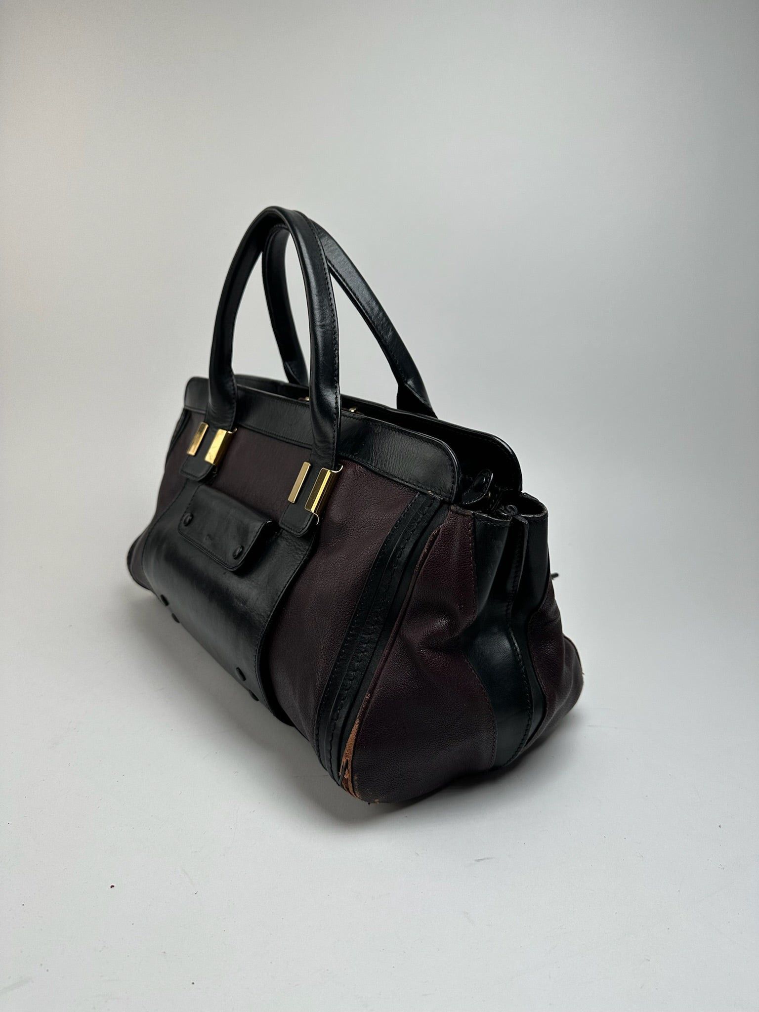 Chloe Vintage Leather bag black red Size ONE SIZE - 13 Thumbnail