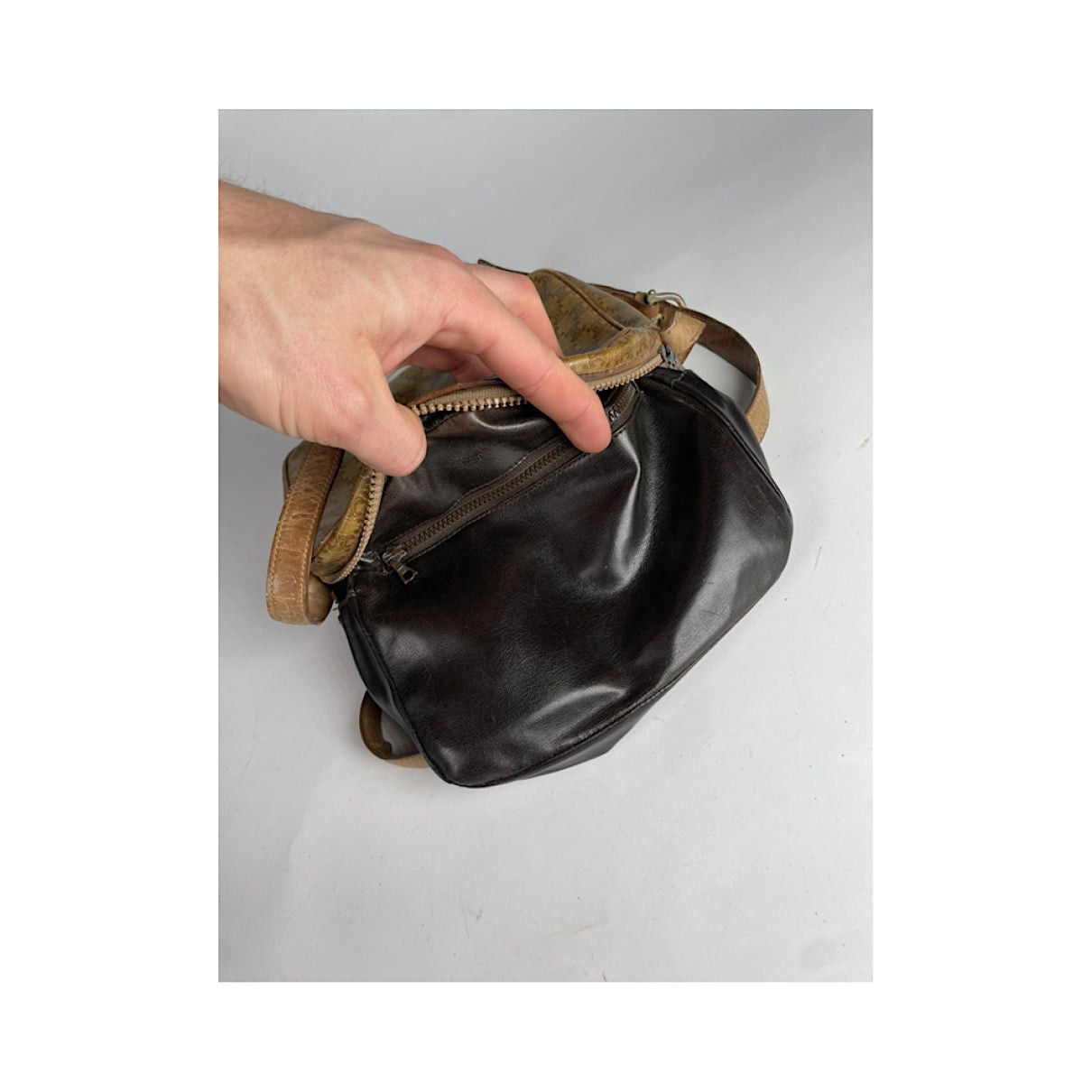 Celine Crécy Brown Leather Handbag Size ONE SIZE - 4 Thumbnail