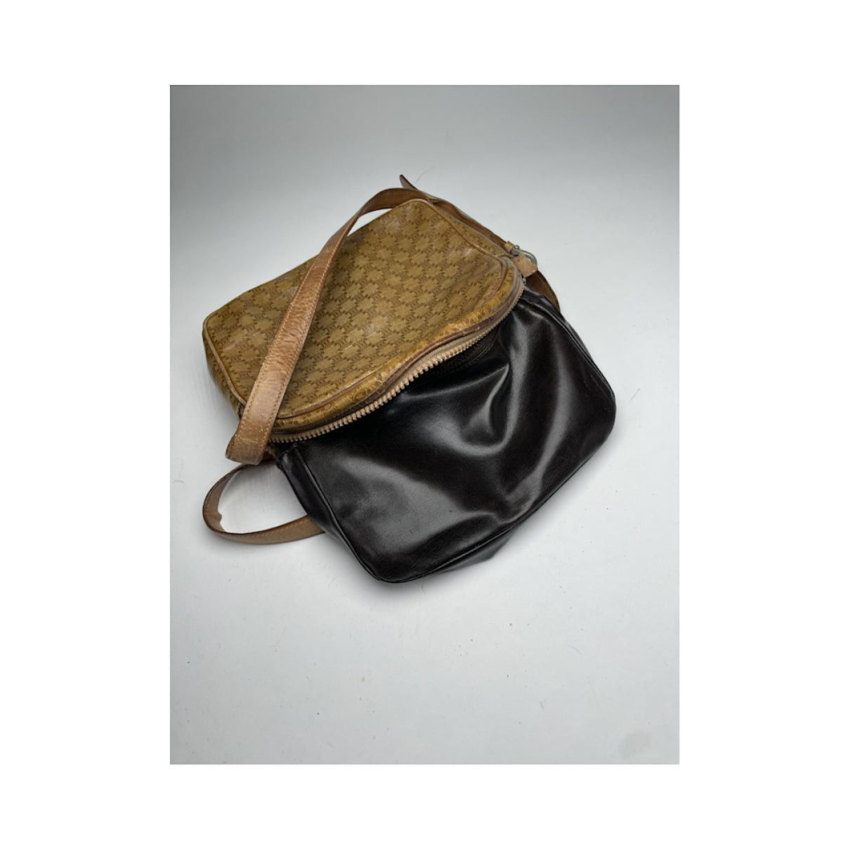 Celine Crécy Brown Leather Handbag Size ONE SIZE - 3 Thumbnail