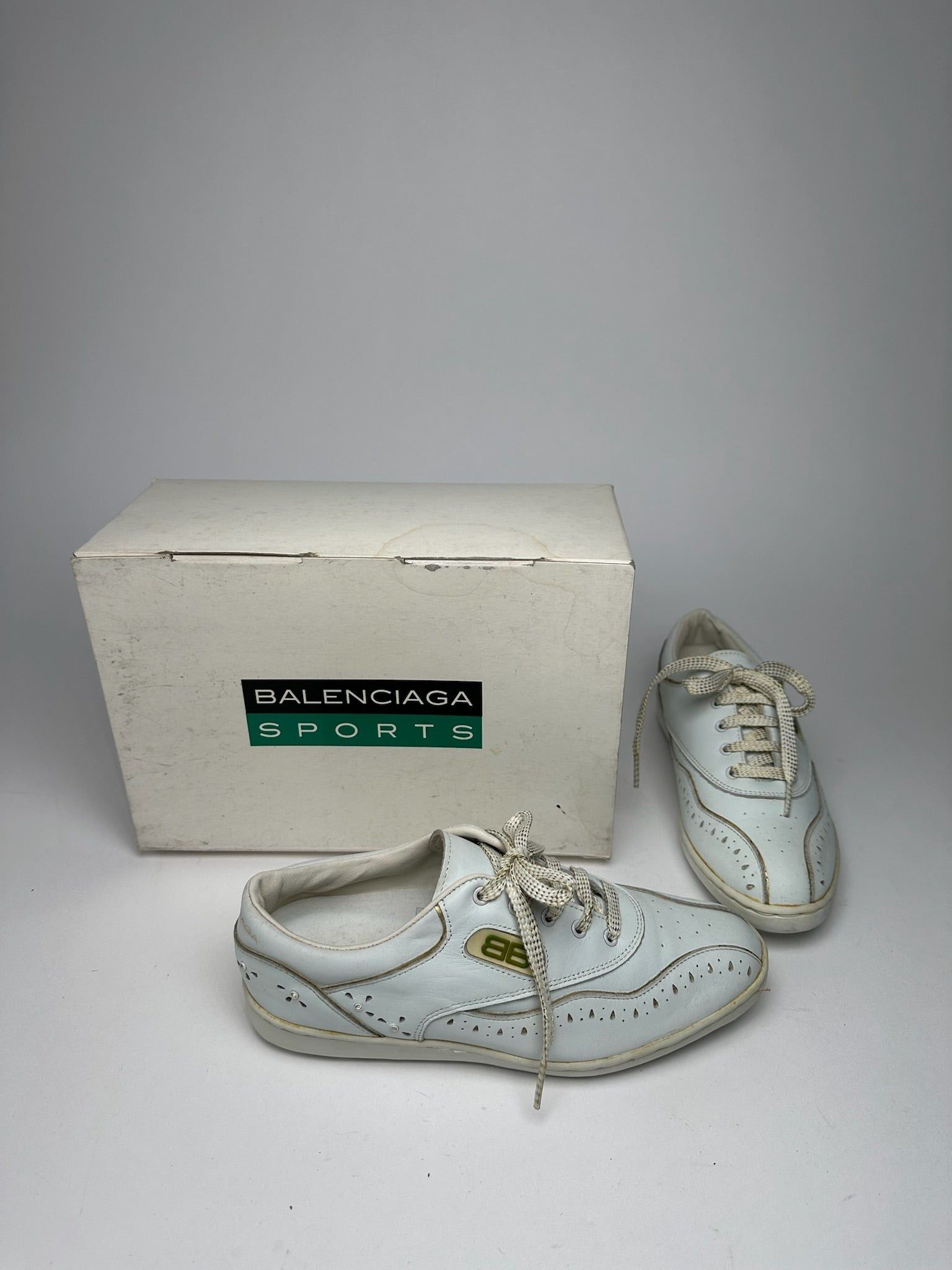 Balenciaga Vintage Sneaker White Size US 7 / IT 37 - 2 Thumbnail