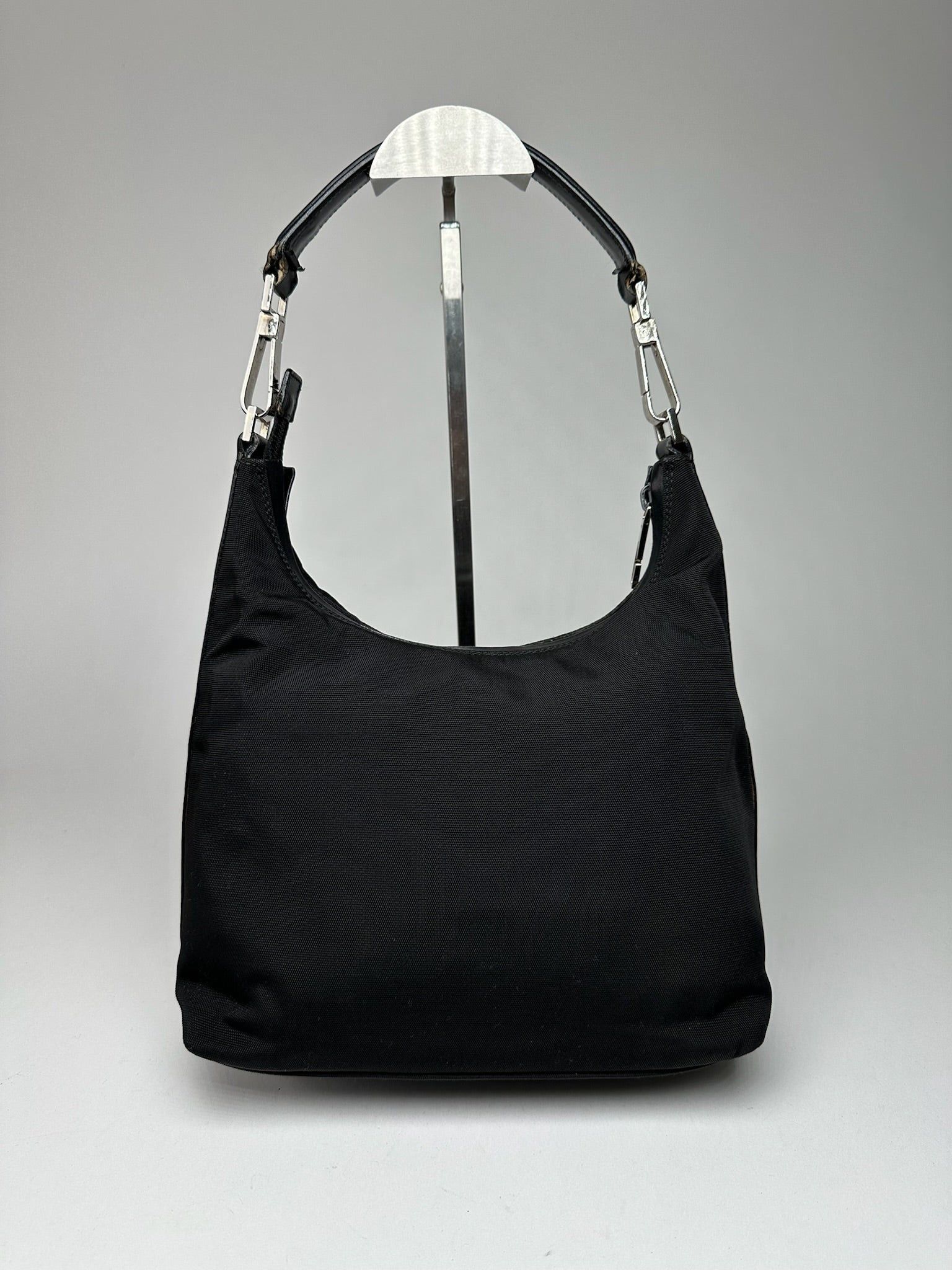 Gucci Vintage Canvas Leather Bag Black Size ONE SIZE - 15 Thumbnail