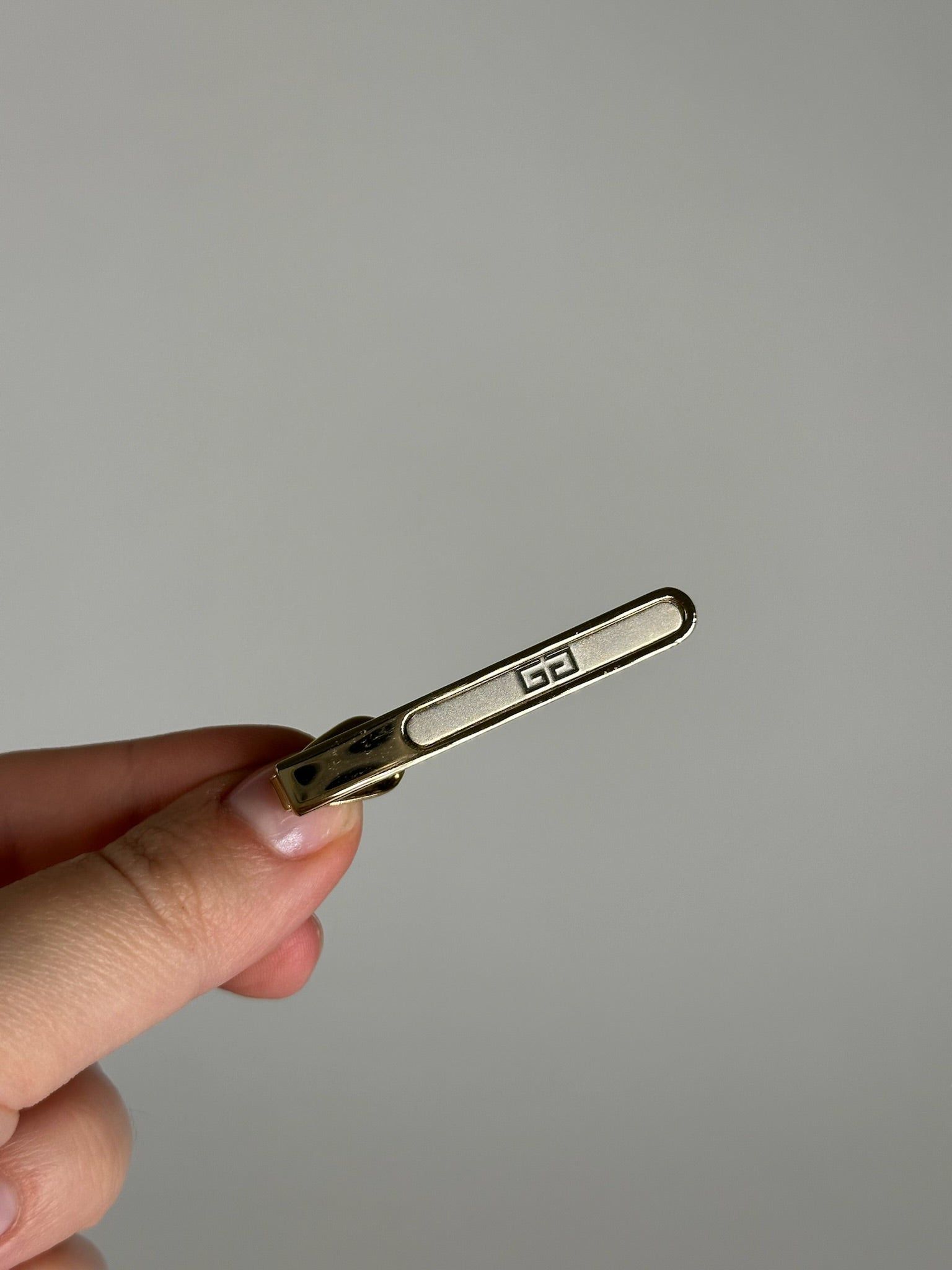 Givenchy Vintage Steel Tie / Moneyclamp Golden Size ONE SIZE - 7 Thumbnail
