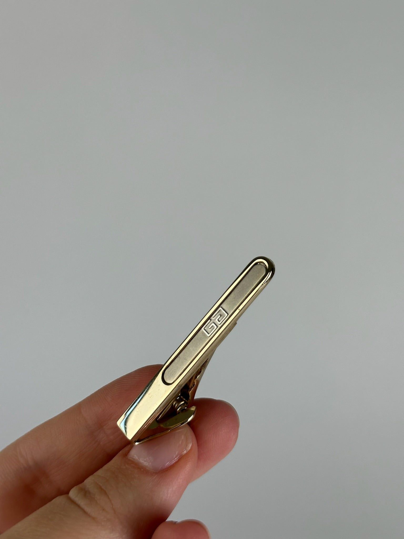 Givenchy Vintage Steel Tie / Moneyclamp Golden Size ONE SIZE - 5 Thumbnail
