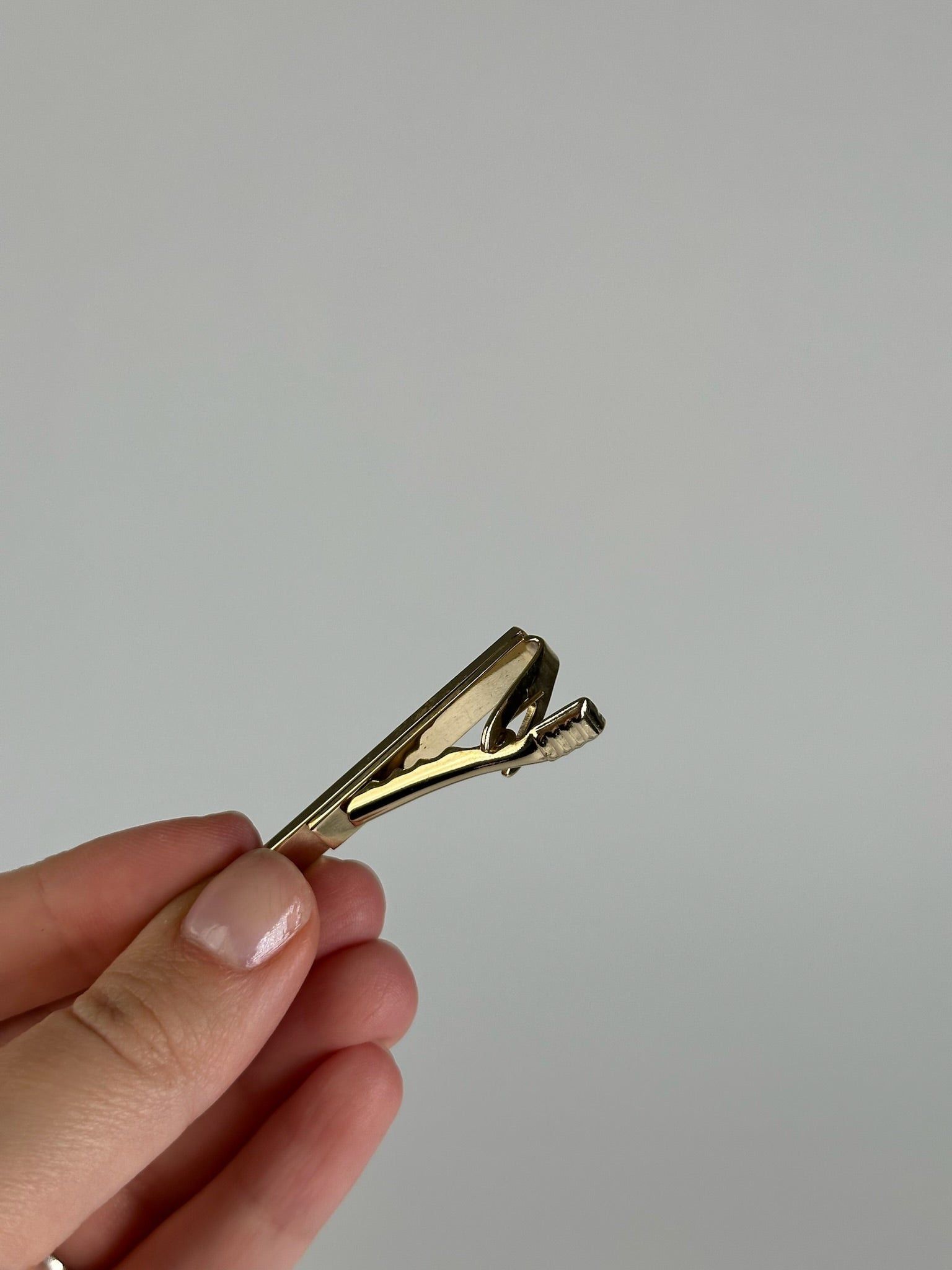 Givenchy Vintage Steel Tie / Moneyclamp Golden Size ONE SIZE - 4 Thumbnail