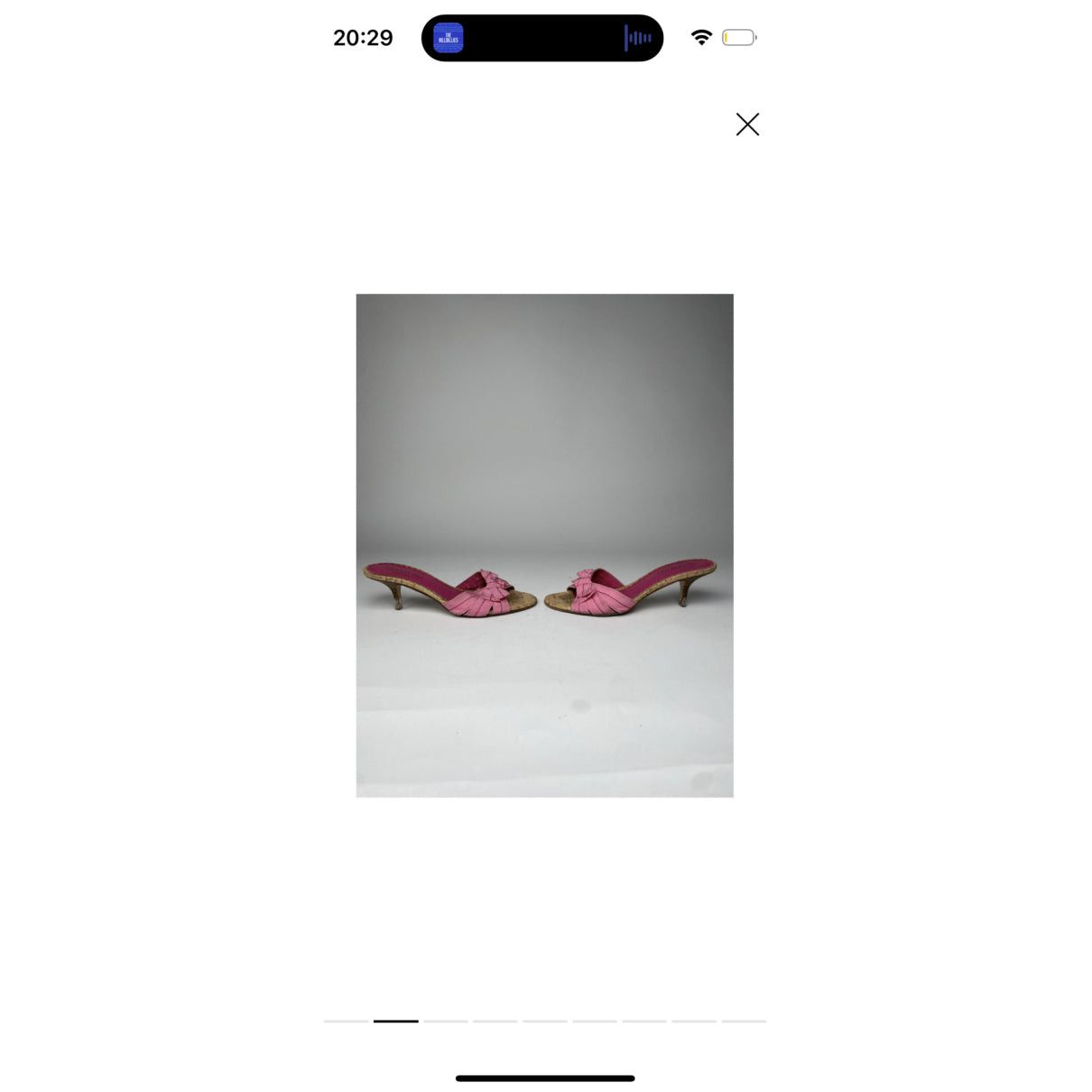 Coach Pink Leather Heel Size US 5.5 / IT 35.5 - 2 Thumbnail