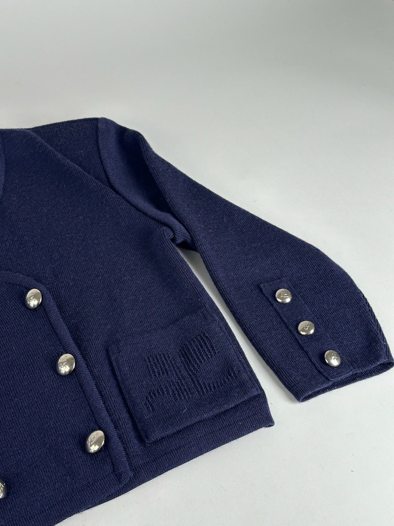 Courreges Vintage Short coat trench navy Size XS / US 0-2 / IT 36-38 - 10 Thumbnail