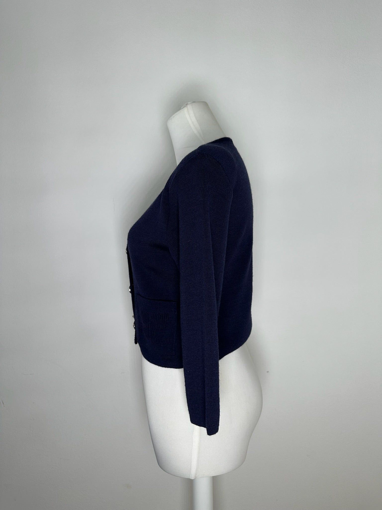 Courreges Vintage Short coat trench navy Size XS / US 0-2 / IT 36-38 - 5 Thumbnail