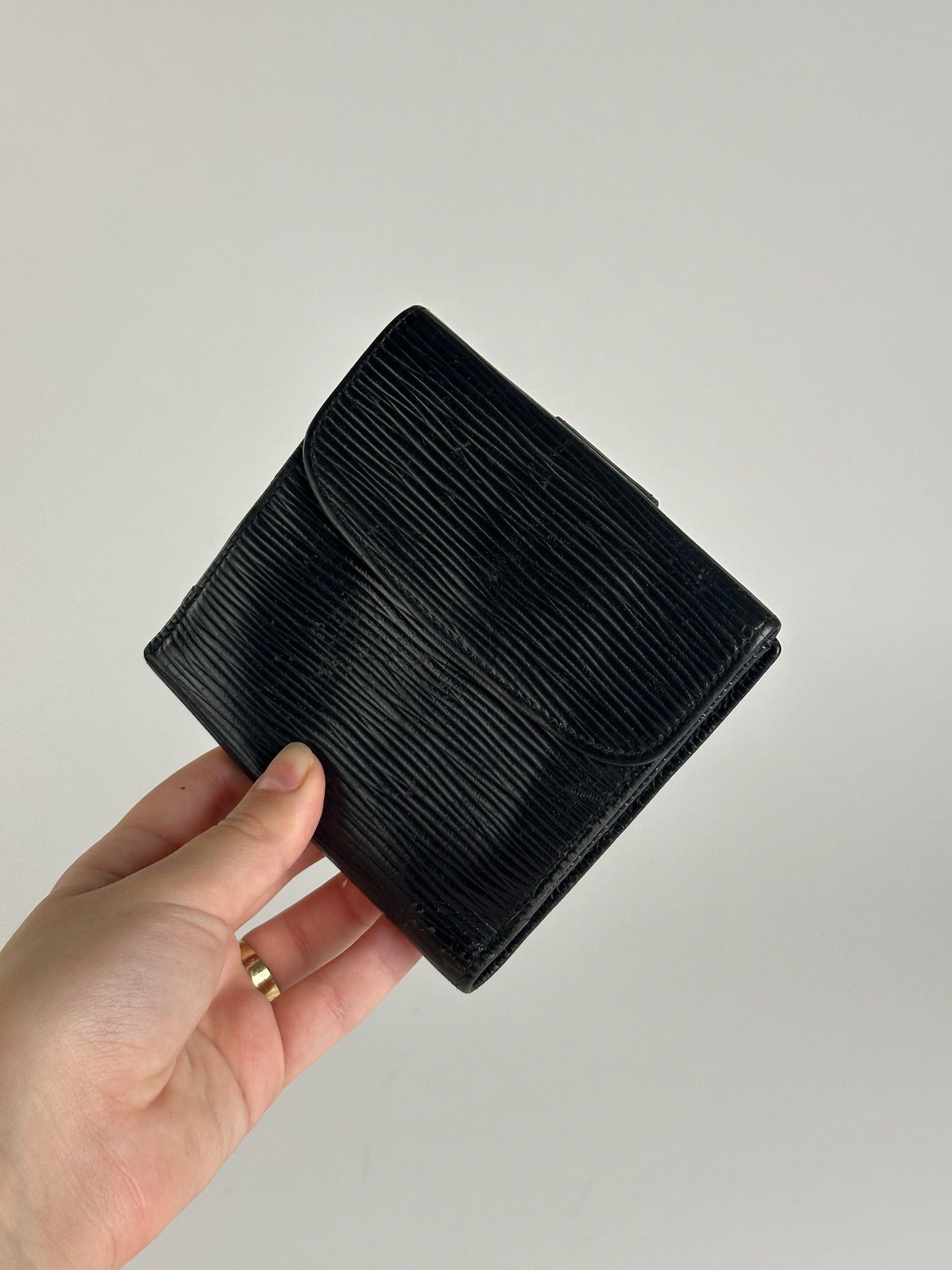 Fendi Vintage Roma EPI Leather Wallet black Size ONE SIZE - 7 Thumbnail