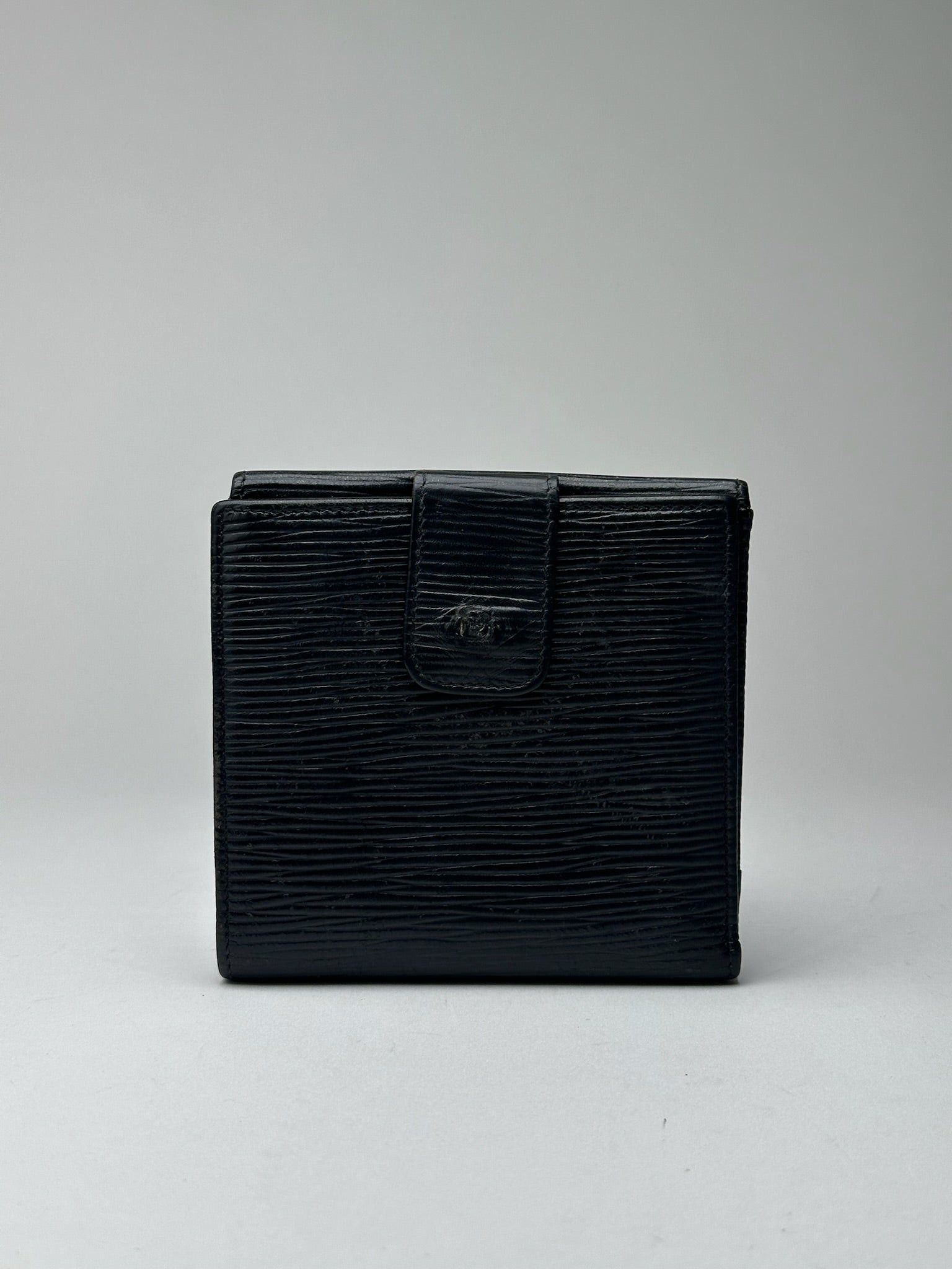 Fendi Vintage Roma EPI Leather Wallet black Size ONE SIZE - 3 Thumbnail