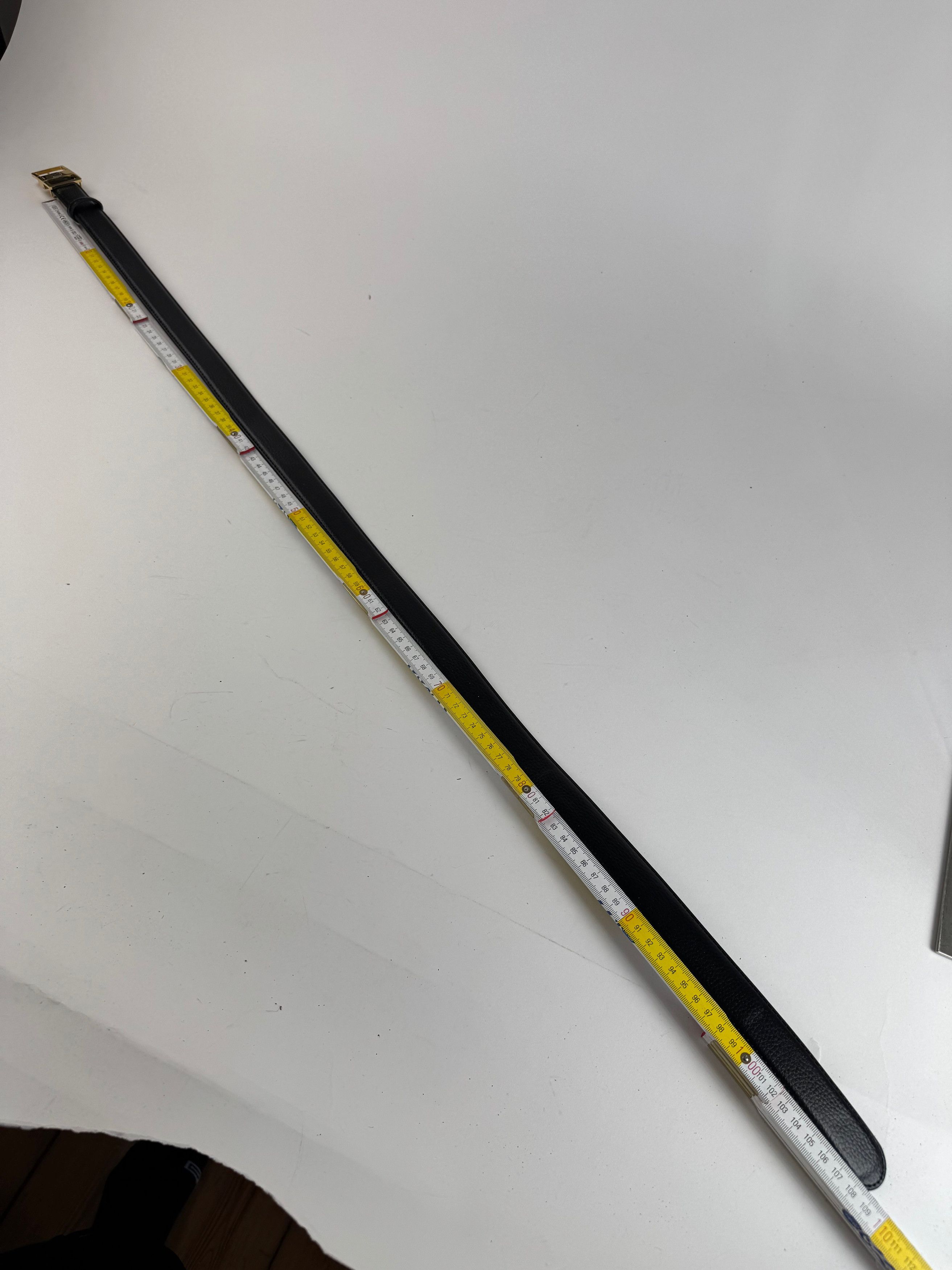 Givenchy Vintage Leather belt black Size ONE SIZE - 5 Thumbnail