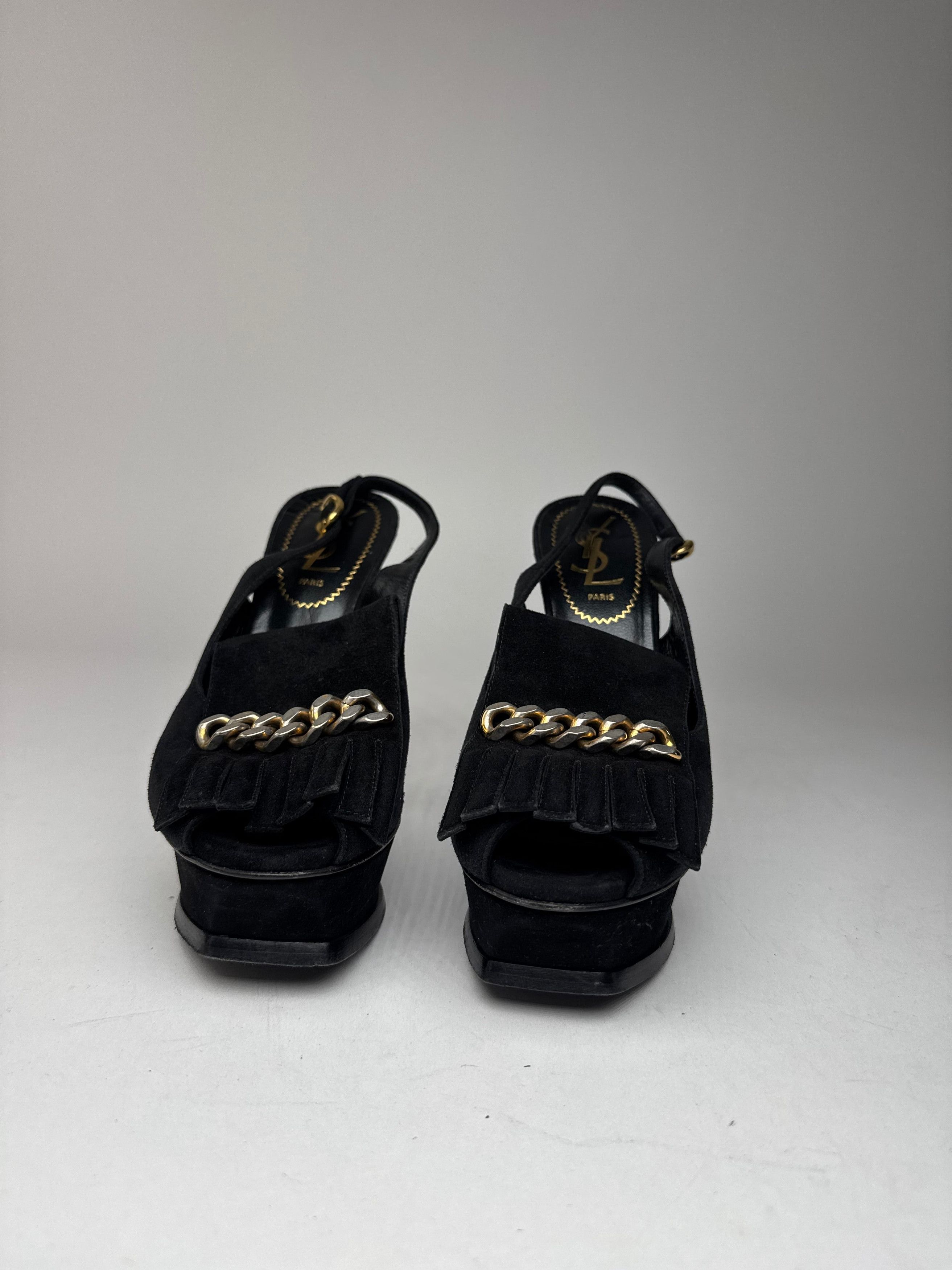 Other Vintage Yves Saint Laurent Suede pumps Size US 5 / IT 35 - 9 Thumbnail