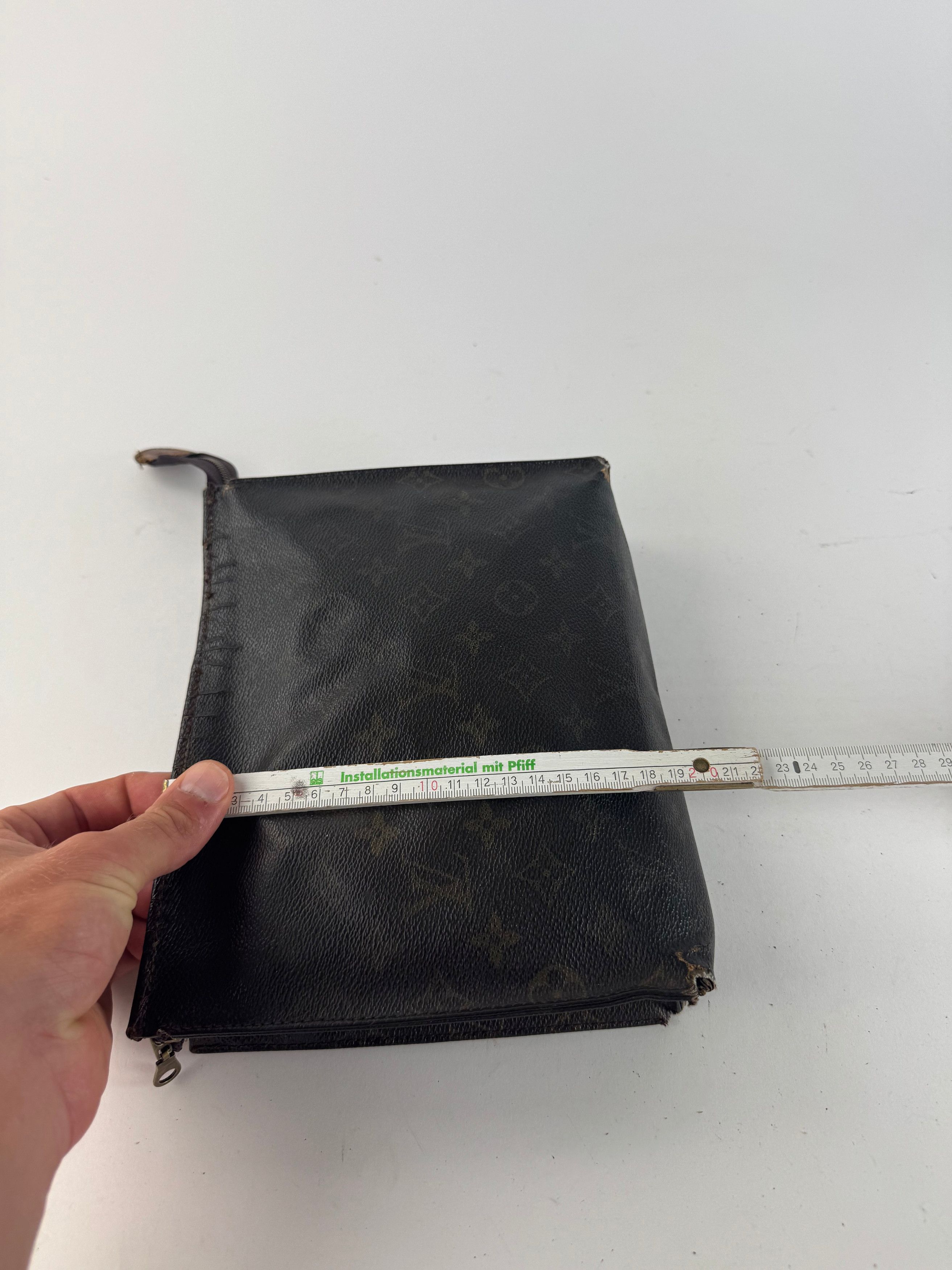 Louis Vuitton Vintage Monogram Leather clutch brown Size ONE SIZE - 13 Thumbnail