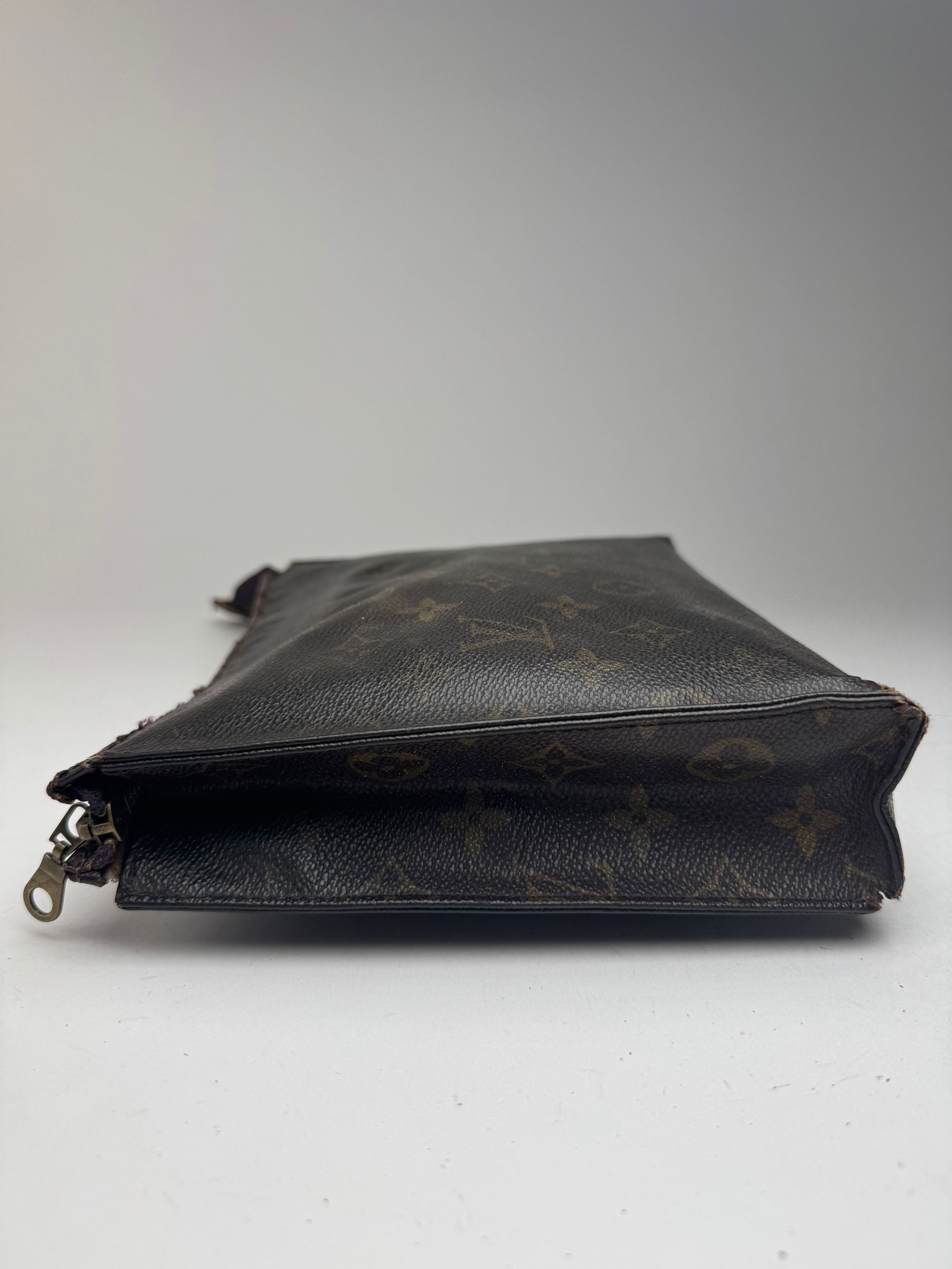 Louis Vuitton Vintage Monogram Leather clutch brown Size ONE SIZE - 7 Thumbnail