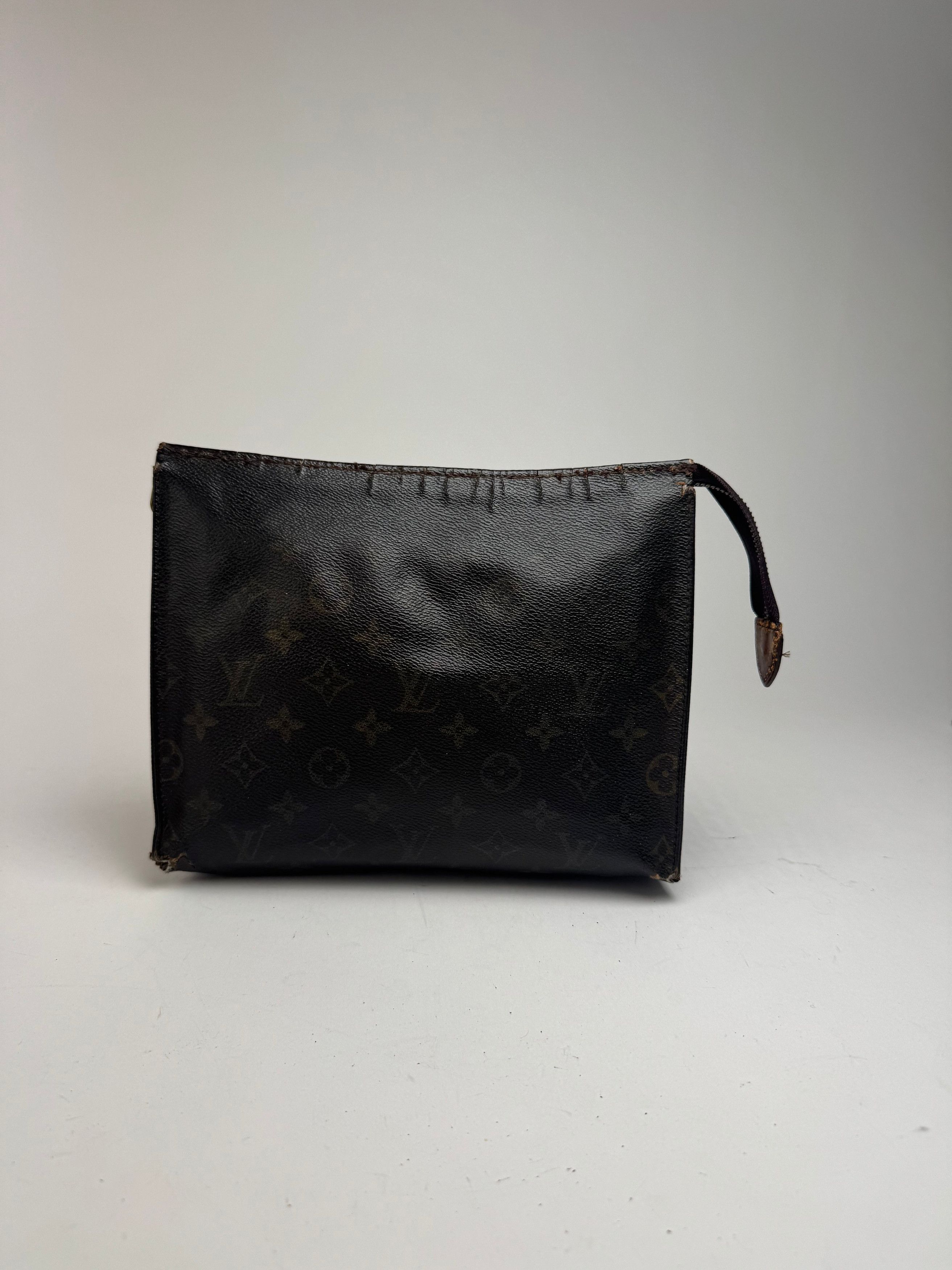 Louis Vuitton Vintage Monogram Leather clutch brown Size ONE SIZE - 5 Thumbnail