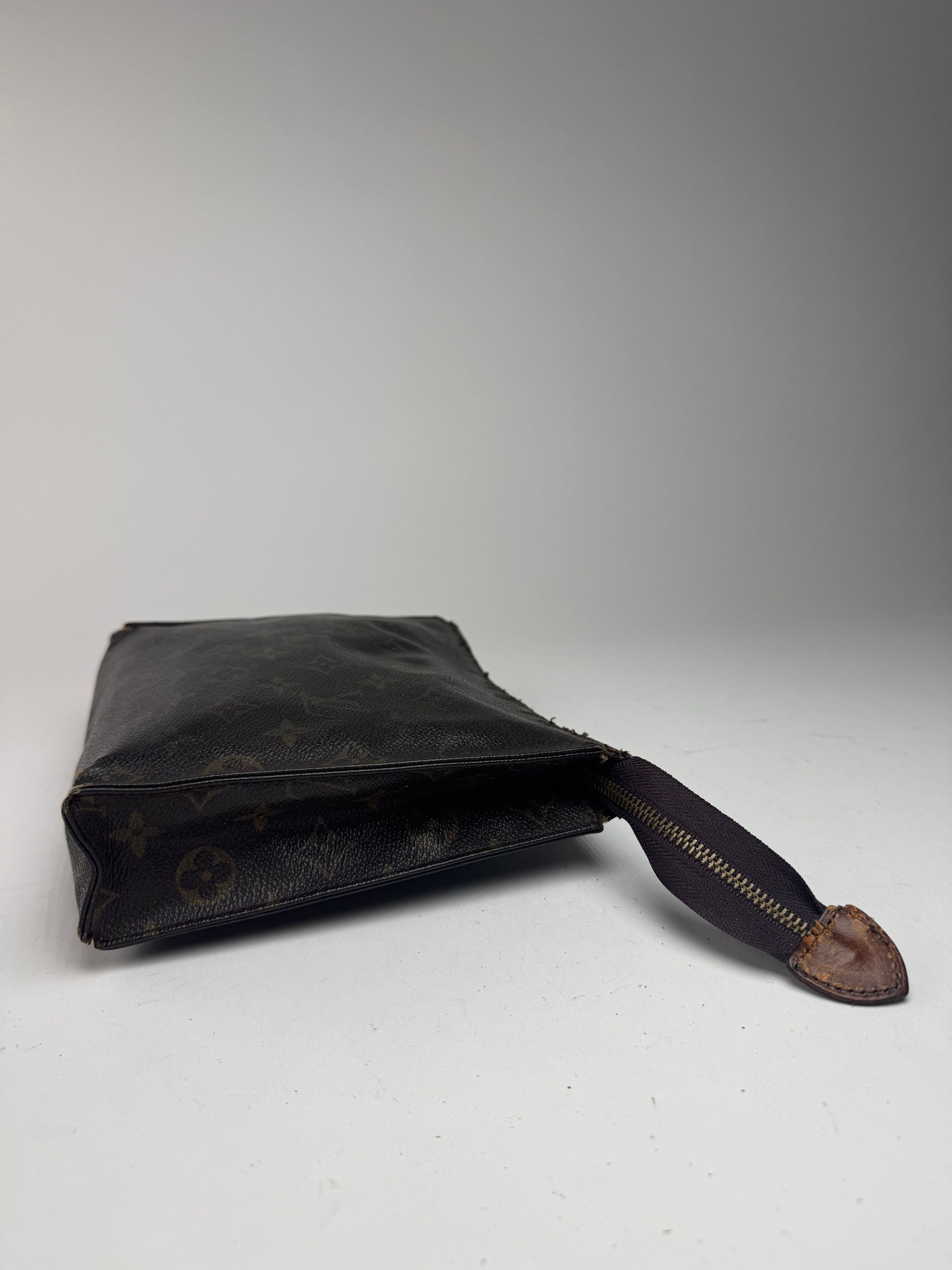 Louis Vuitton Vintage Monogram Leather clutch brown Size ONE SIZE - 9 Thumbnail