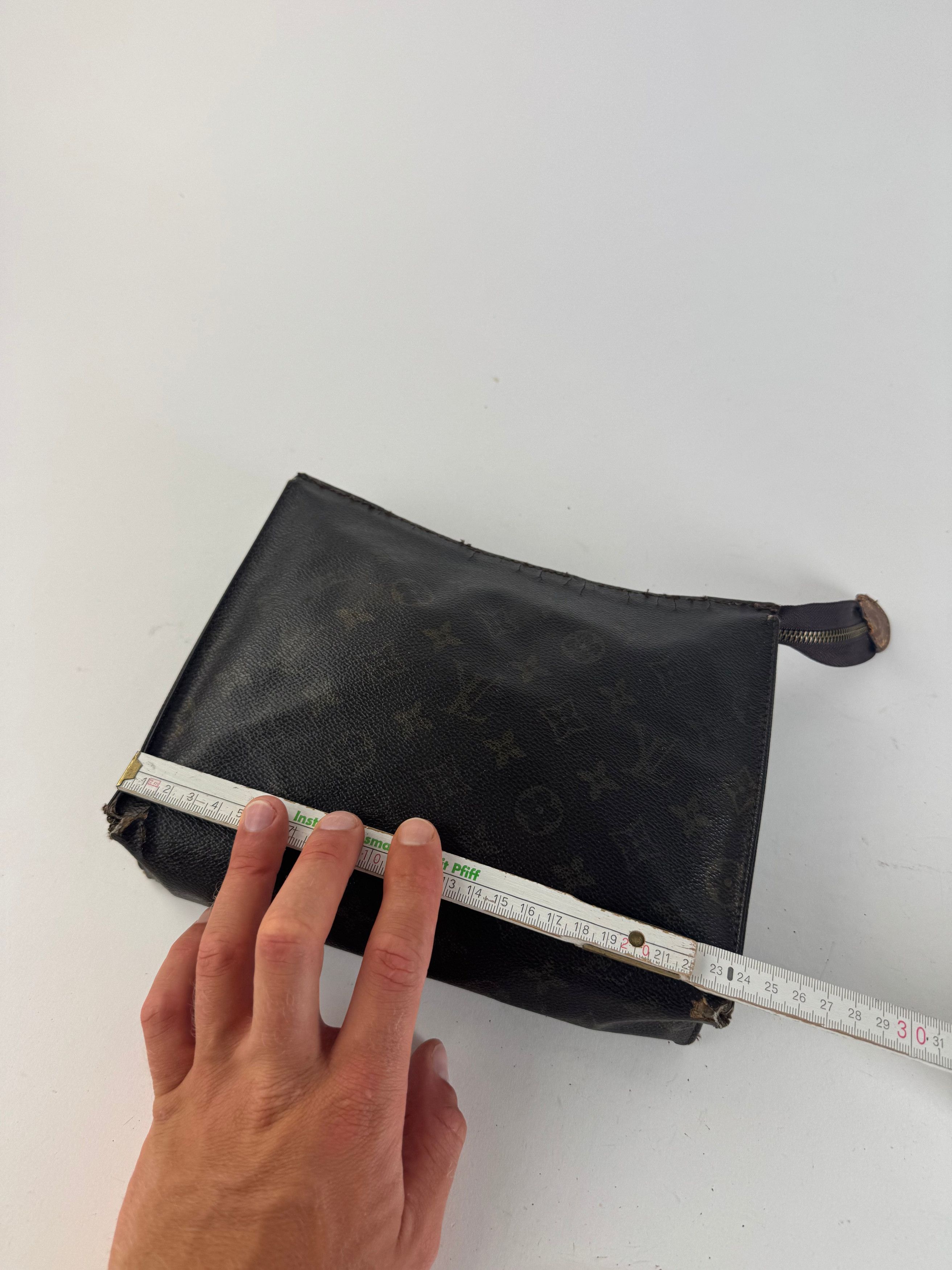 Louis Vuitton Vintage Monogram Leather clutch brown Size ONE SIZE - 11 Thumbnail