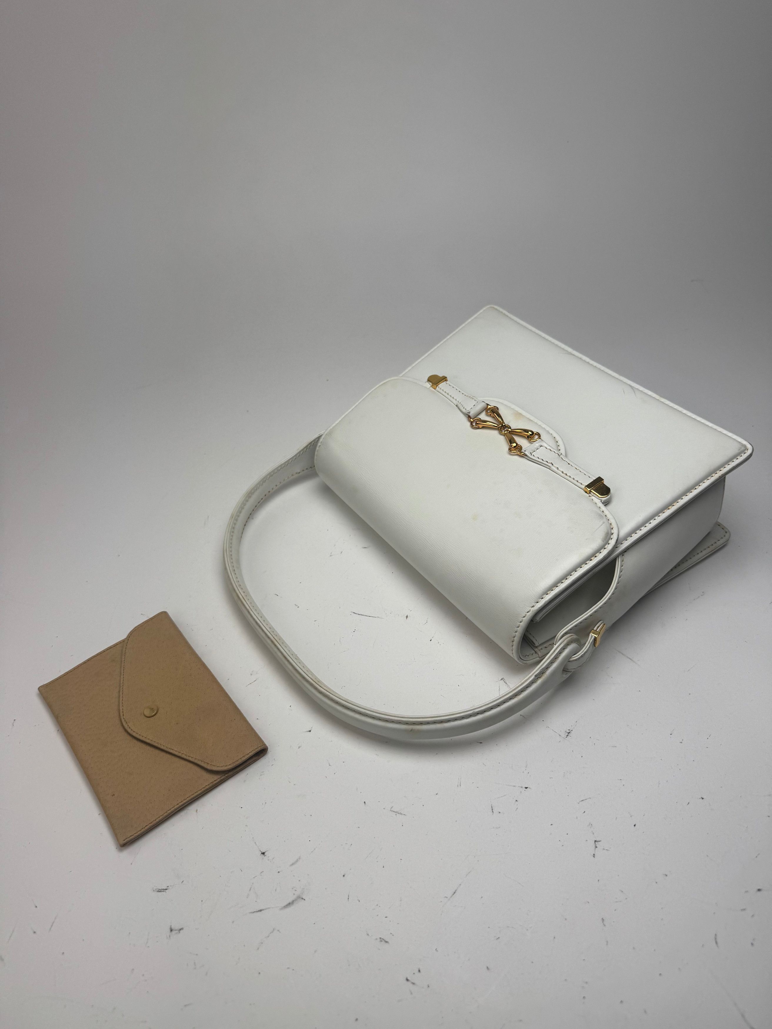 Gucci Vintage Leather Bag white Size ONE SIZE - 11 Thumbnail