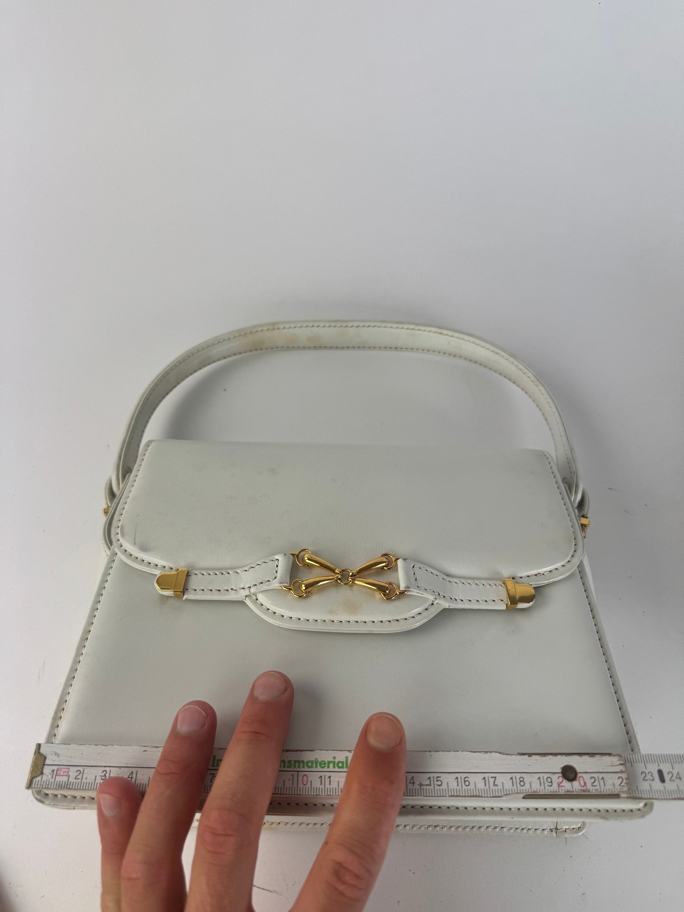 Gucci Vintage Leather Bag white Size ONE SIZE - 13 Thumbnail