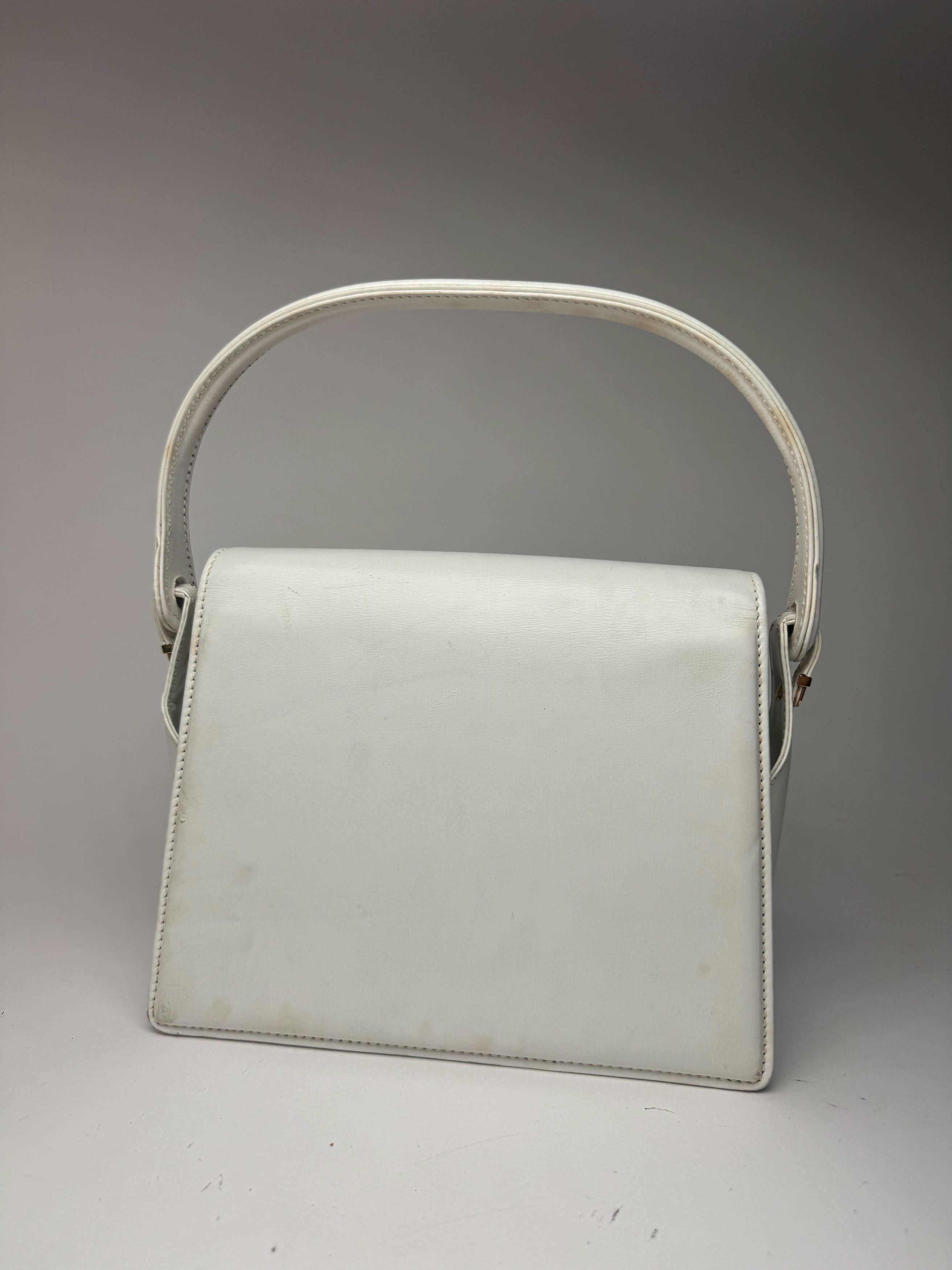 Gucci Vintage Leather Bag white Size ONE SIZE - 2 Thumbnail