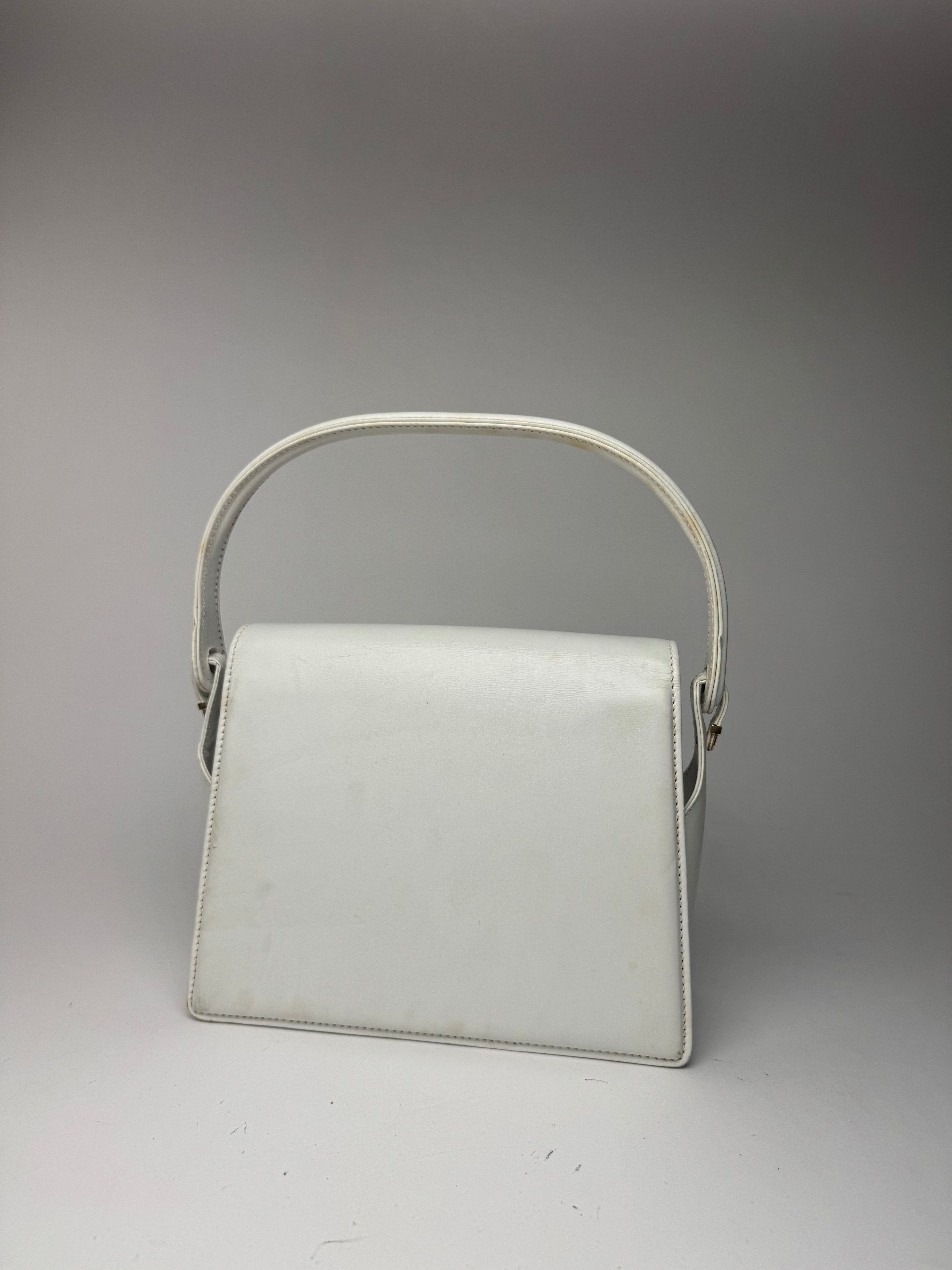 Gucci Vintage Leather Bag white Size ONE SIZE - 7 Thumbnail