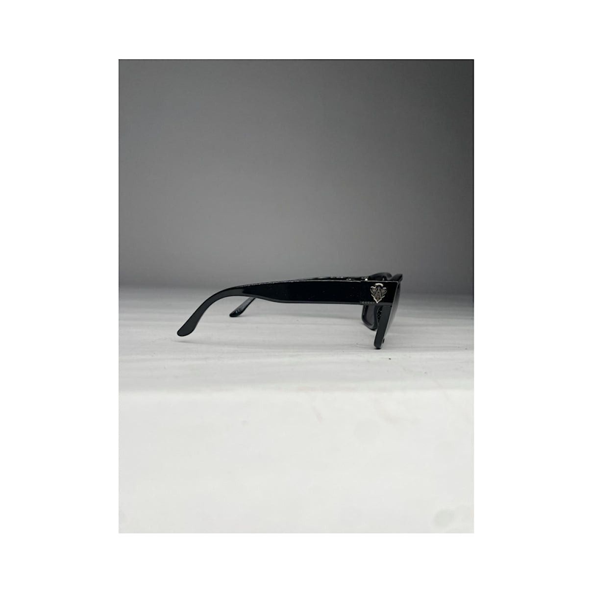 Gucci Black Plastic Sunglasses Size ONE SIZE - 4 Thumbnail