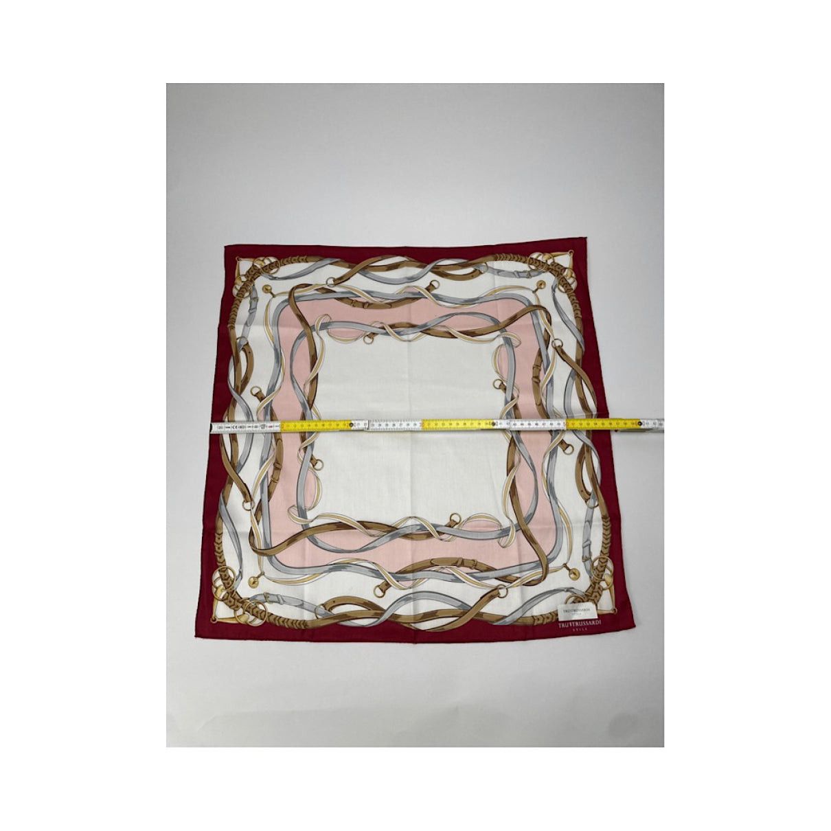Trussardi Multicolour Silk Scarf Size ONE SIZE - 5 Thumbnail