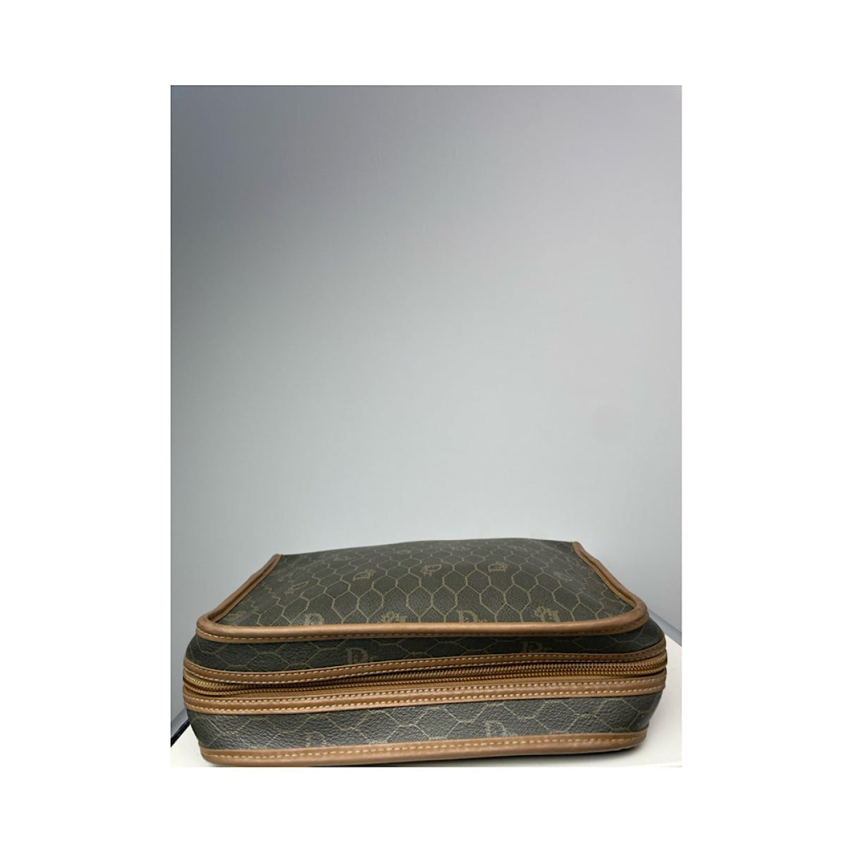 Dior Addict Grey Leather Clutch Bag Size ONE SIZE - 5 Thumbnail
