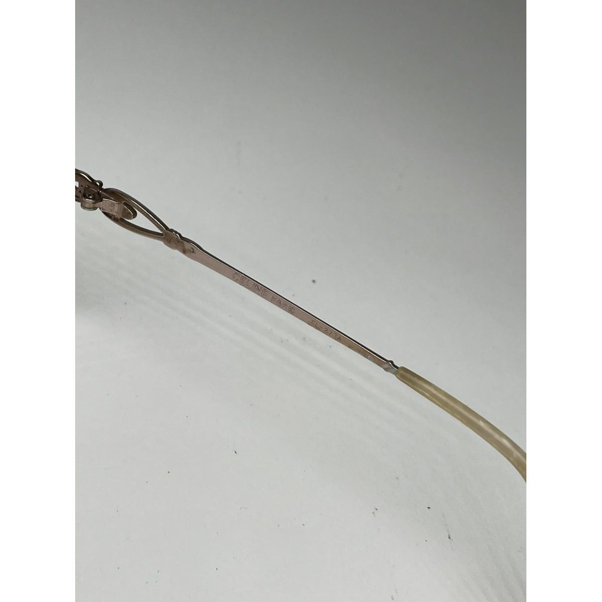 Celine Gold Metal Sunglasses Size ONE SIZE - 5 Thumbnail