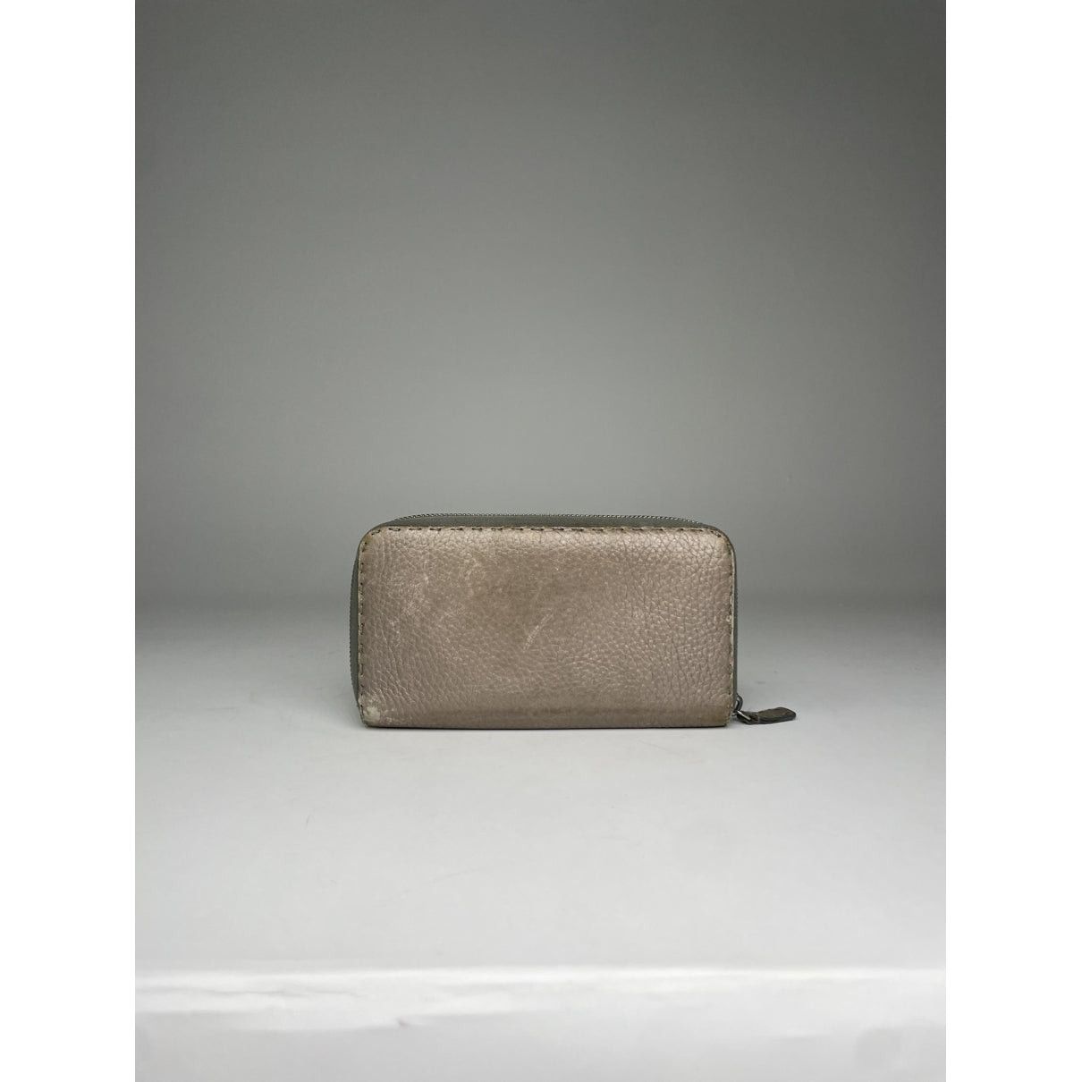 Fendi Silver Leather Wallet Size ONE SIZE - 2 Thumbnail