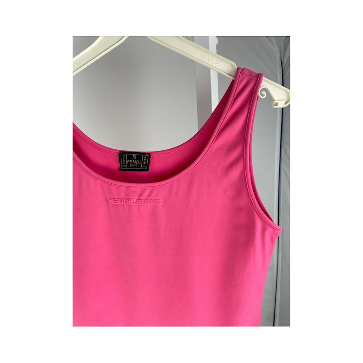 Fendi Pink Polyester Top Size XS / US 0-2 / IT 36-38 - 2 Thumbnail