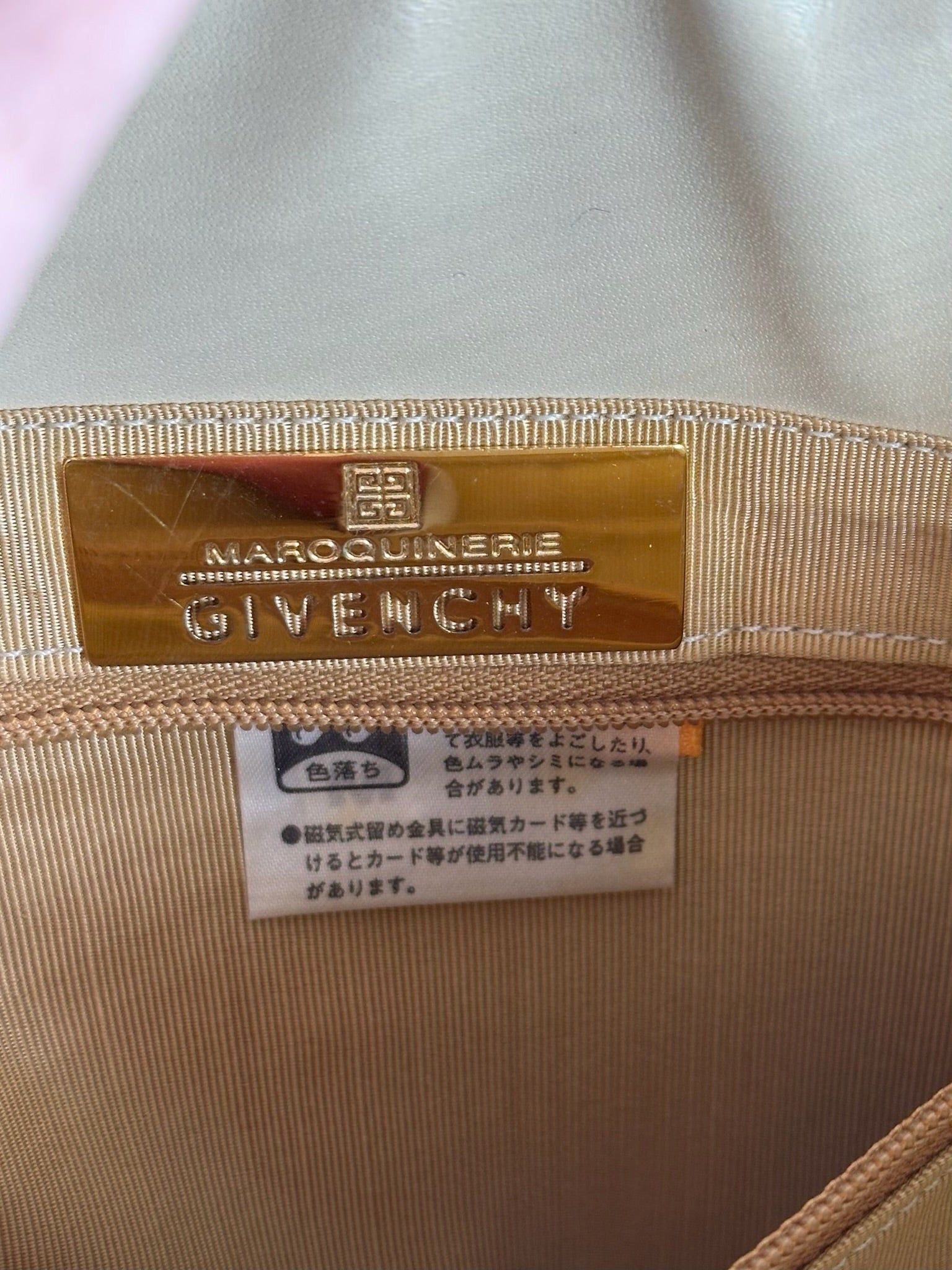Givenchy Vintage Leather Bag beige Size ONE SIZE - 8 Thumbnail