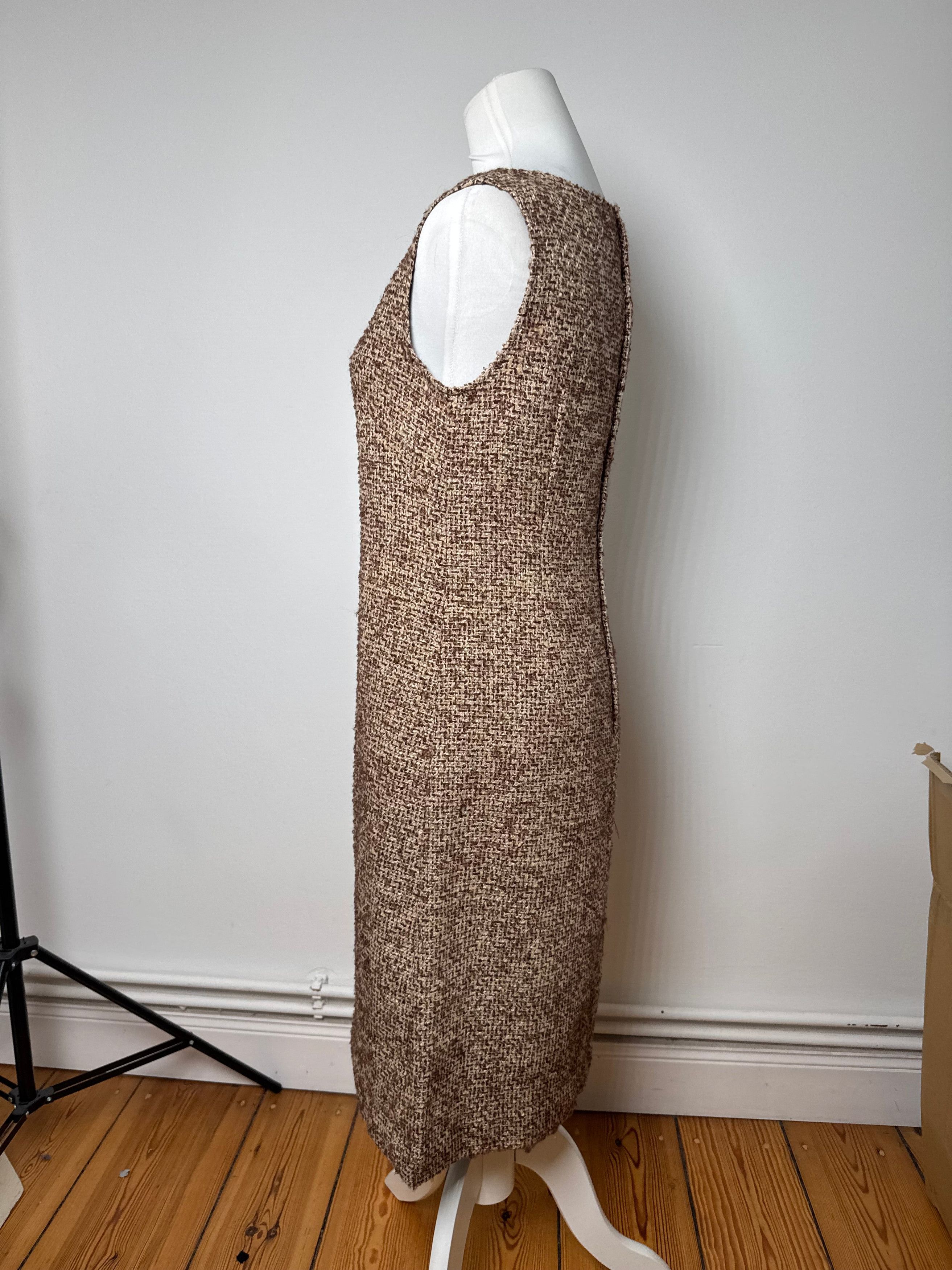 Balenciaga Vintage Wool Dress M Size M / US 6-8 / IT 42-44 - 2 Thumbnail