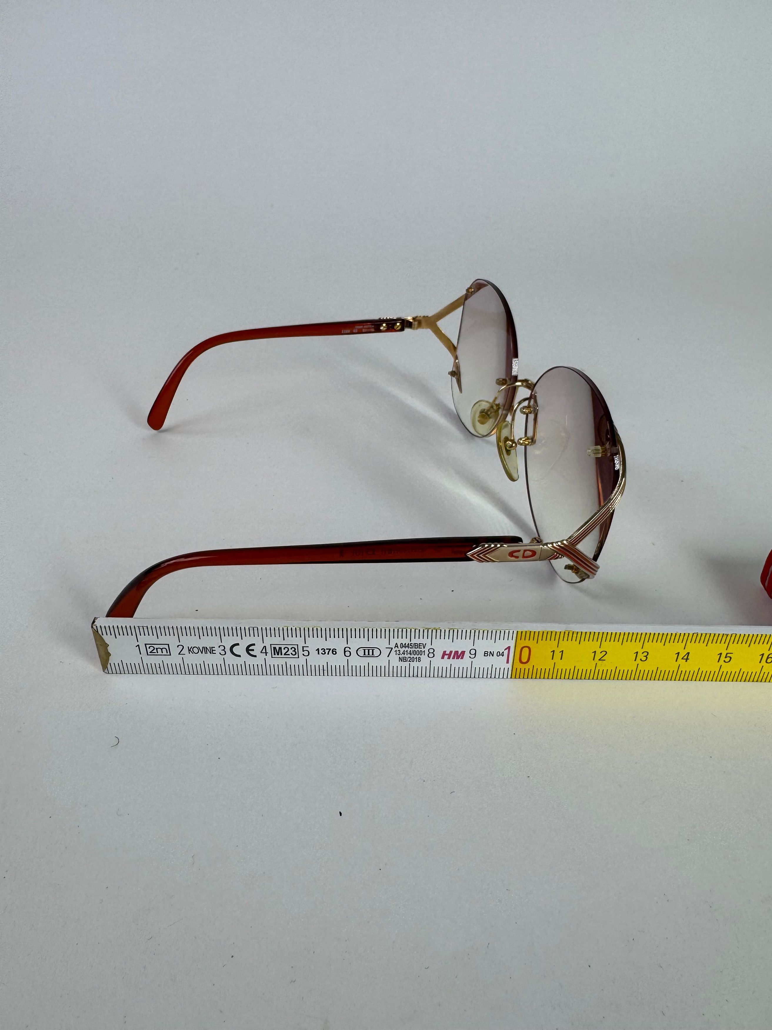 Dior Vintage Framless sunglasses purple Size ONE SIZE - 9 Thumbnail