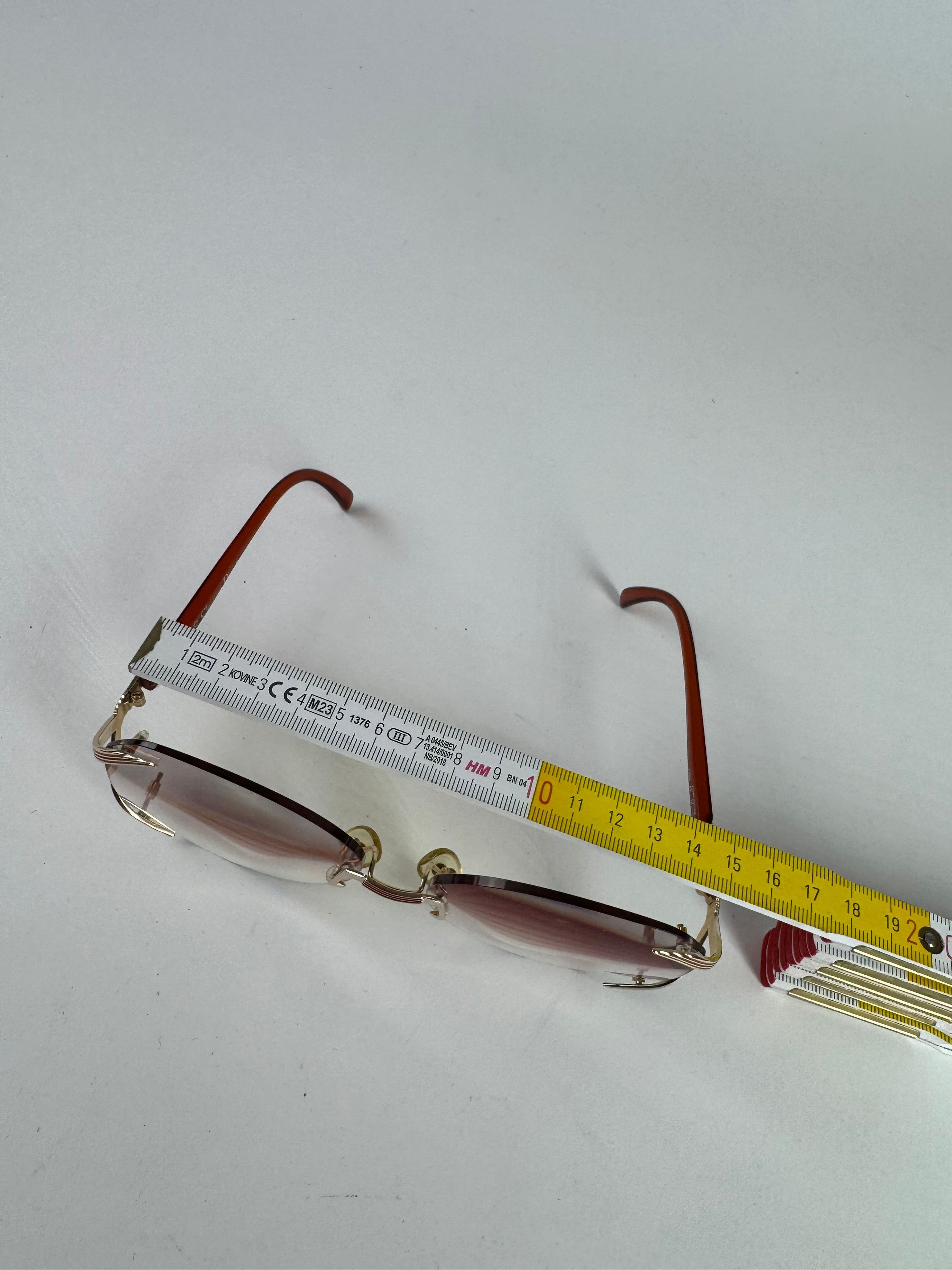 Dior Vintage Framless sunglasses purple Size ONE SIZE - 10 Thumbnail