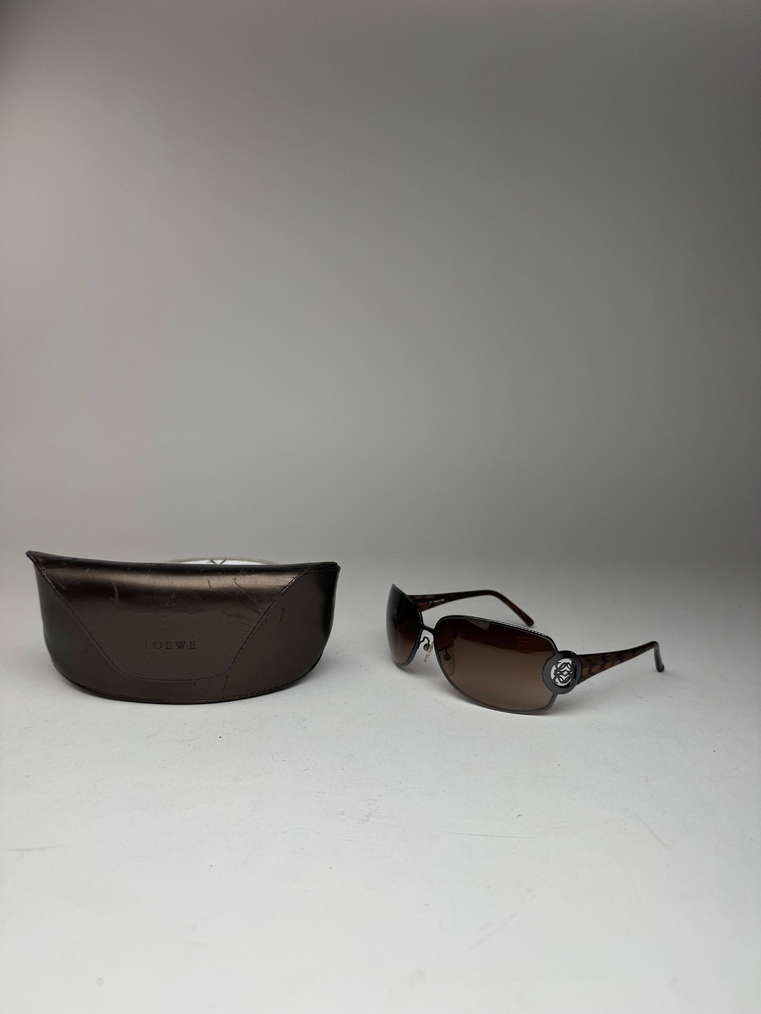 Loewe Vintage Madrid Sunglasses Brown Size ONE SIZE - 2 Thumbnail