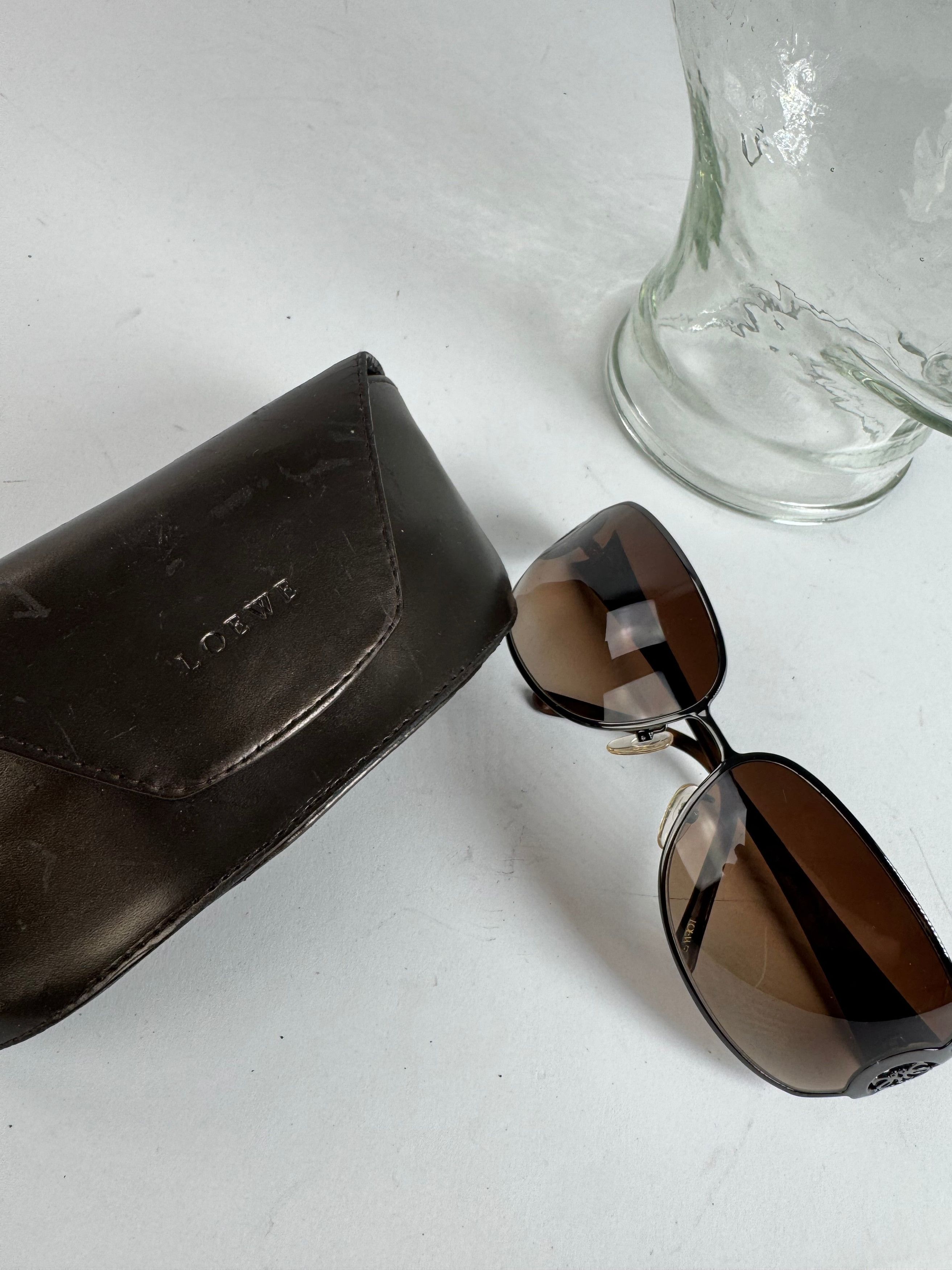 Loewe Vintage Madrid Sunglasses Brown Size ONE SIZE - 12 Thumbnail