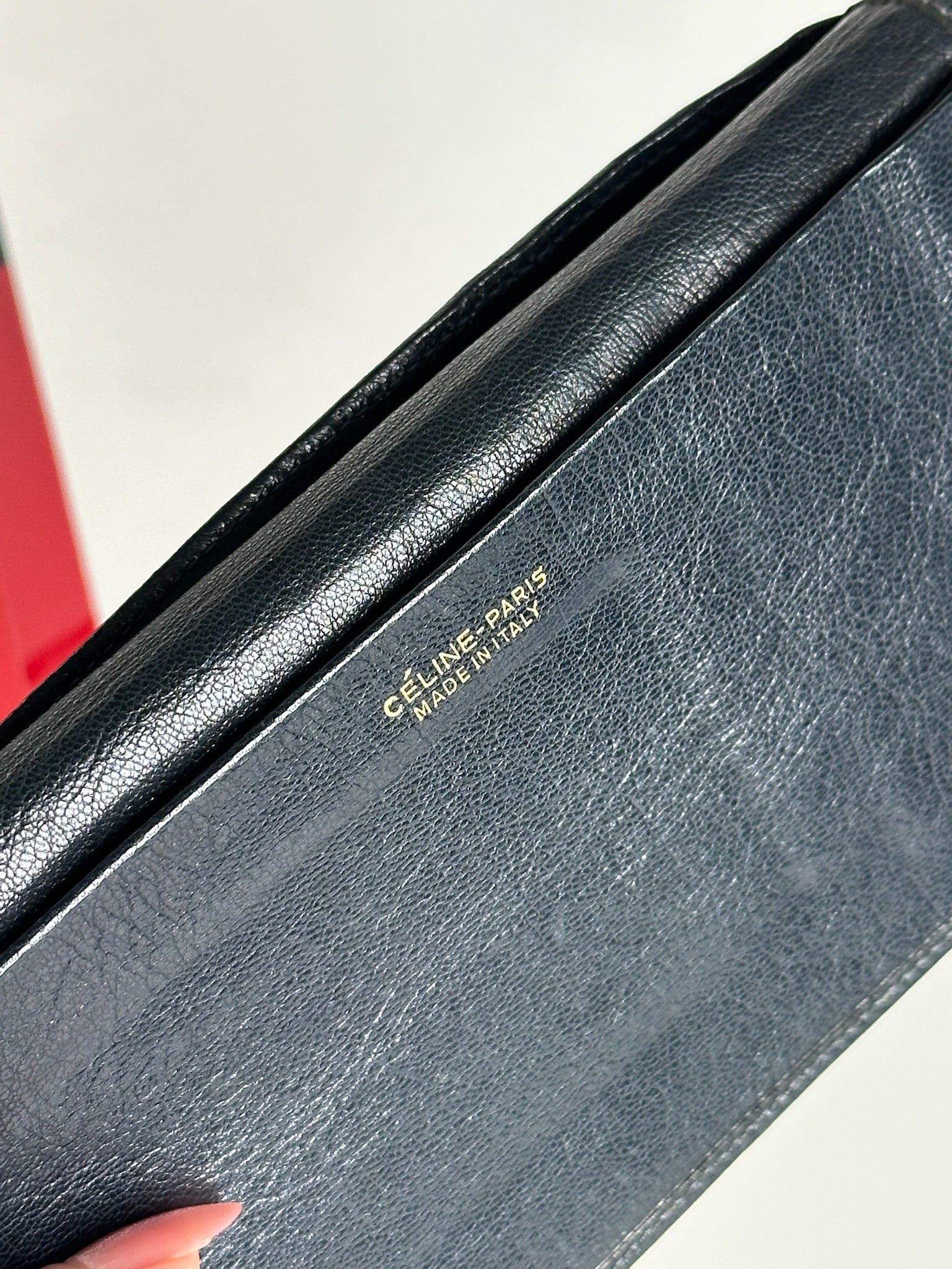 Celine Vintage Macadam Monogram ID holder black white Size ONE SIZE - 4 Thumbnail