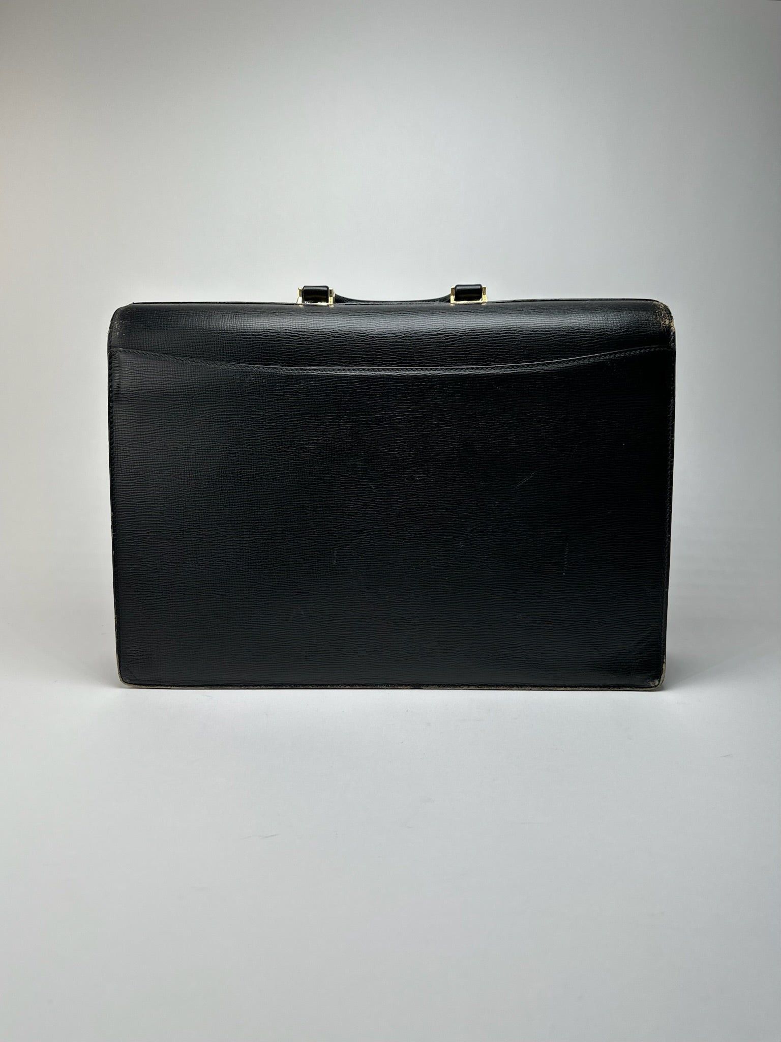Loewe Vintage Madrid Leather briefcase black Size ONE SIZE - 2 Thumbnail