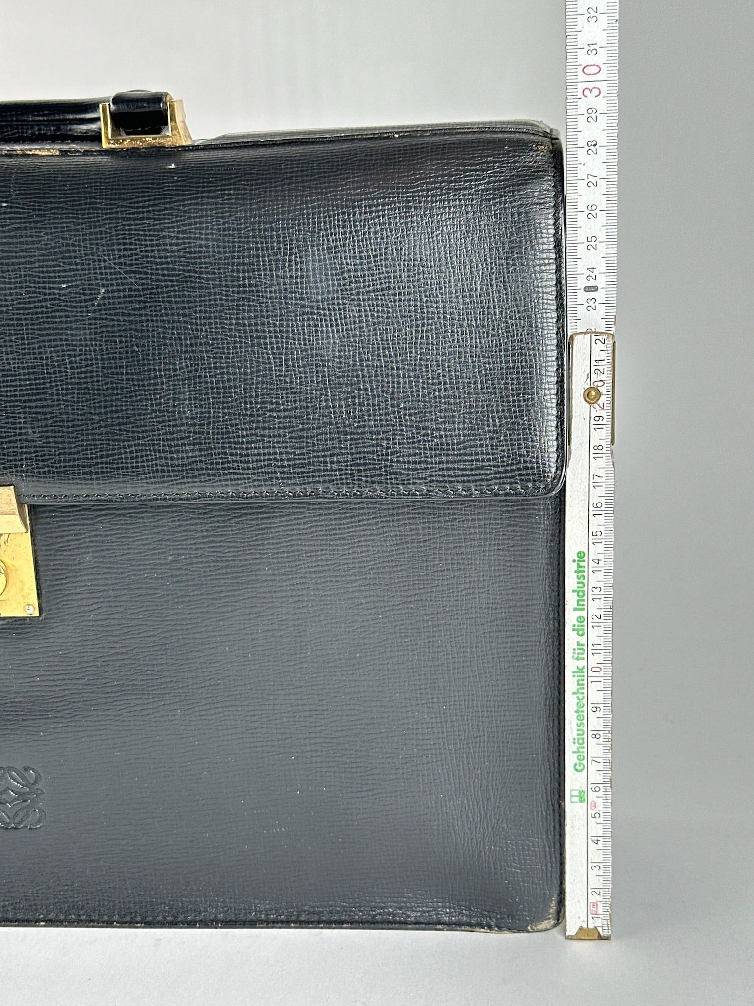 Loewe Vintage Madrid Leather briefcase black Size ONE SIZE - 10 Thumbnail