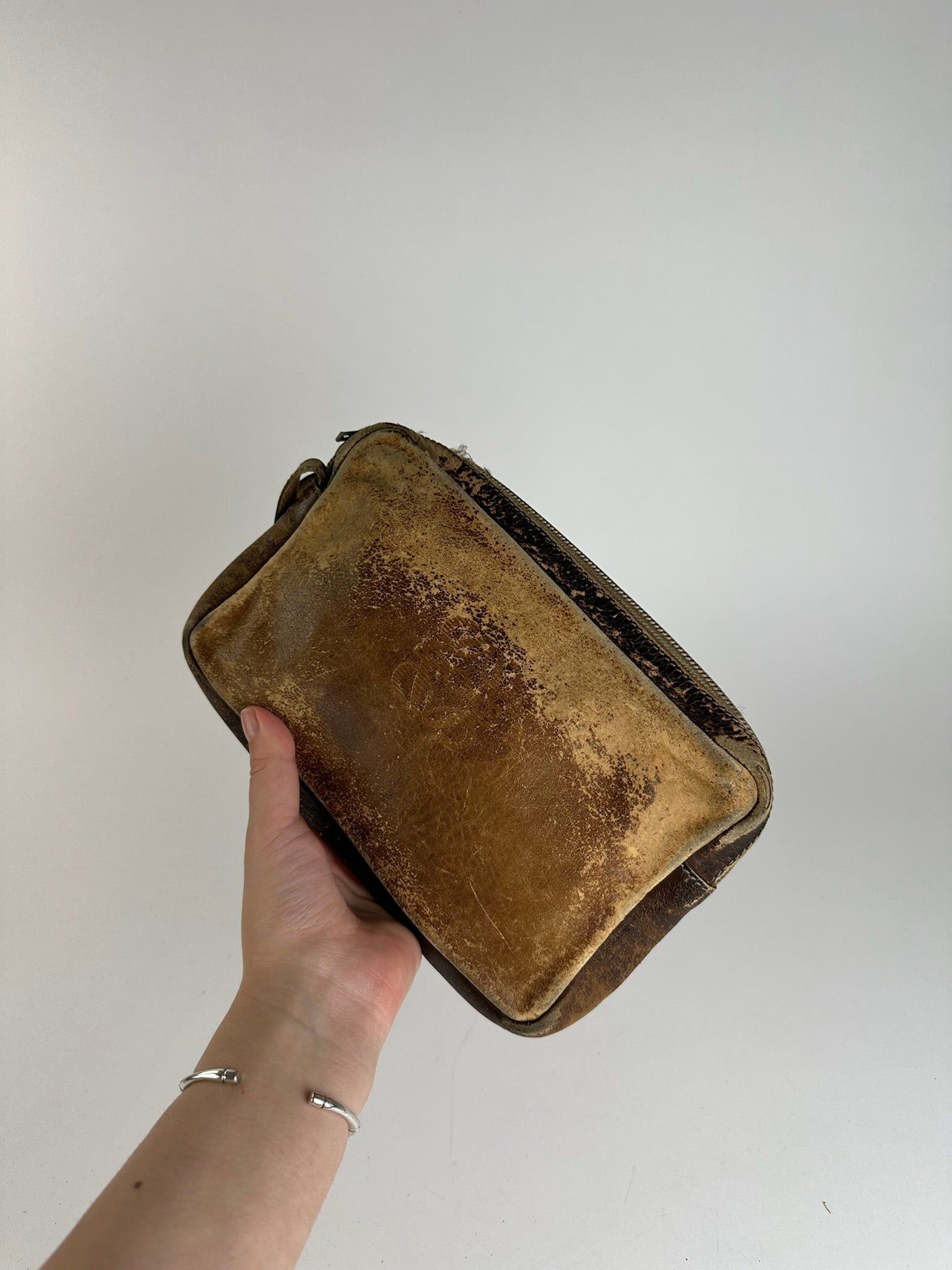 Loewe Vintage Madrid Leather Clutch Brown Size ONE SIZE - 7 Thumbnail