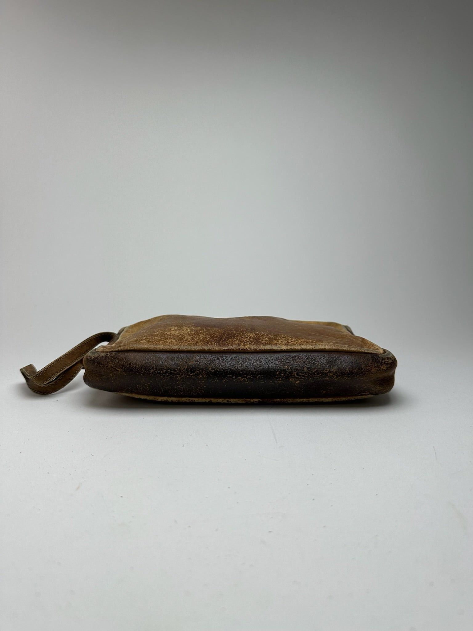 Loewe Vintage Madrid Leather Clutch Brown Size ONE SIZE - 8 Thumbnail