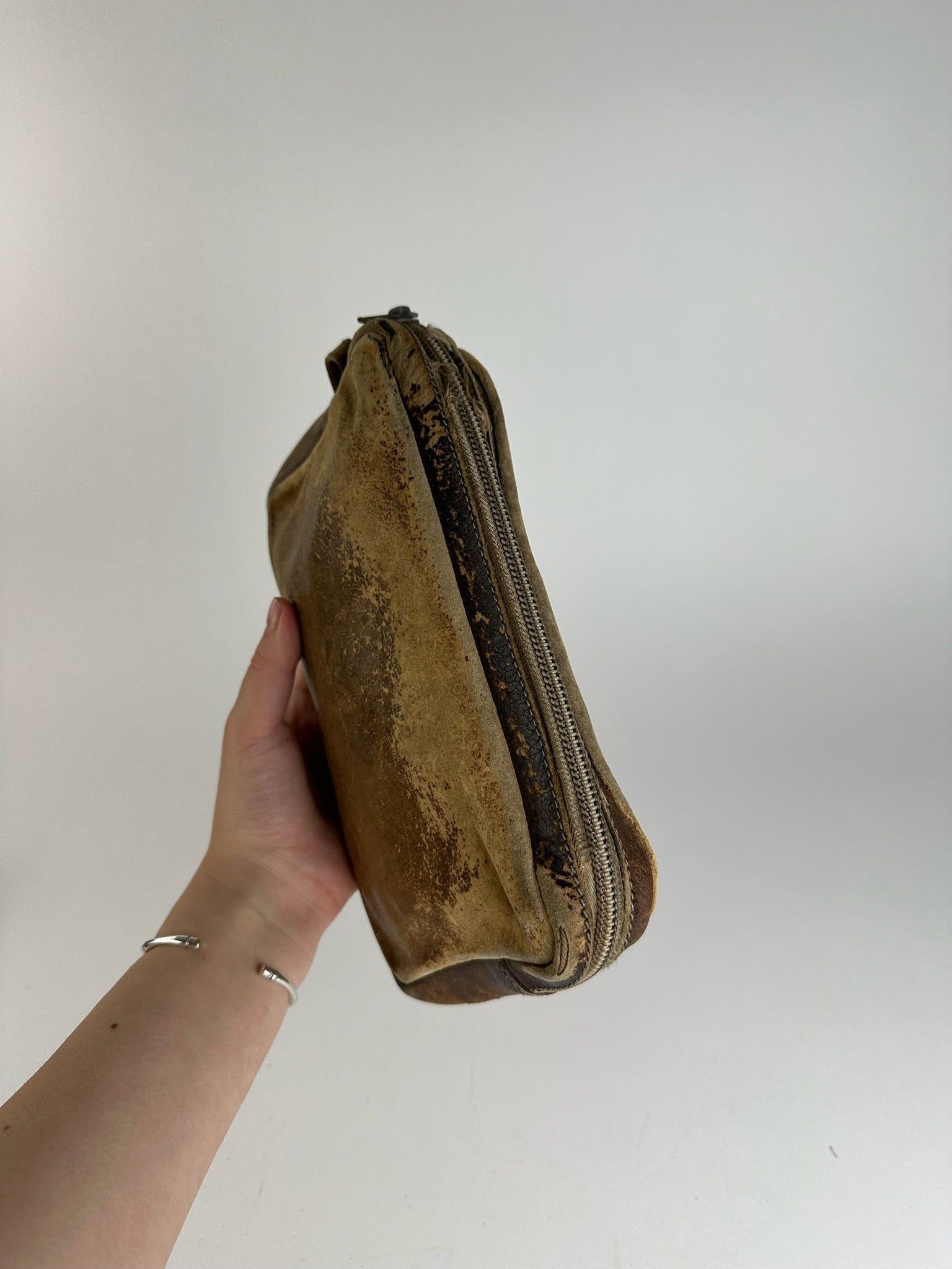 Loewe Vintage Madrid Leather Clutch Brown Size ONE SIZE - 6 Thumbnail