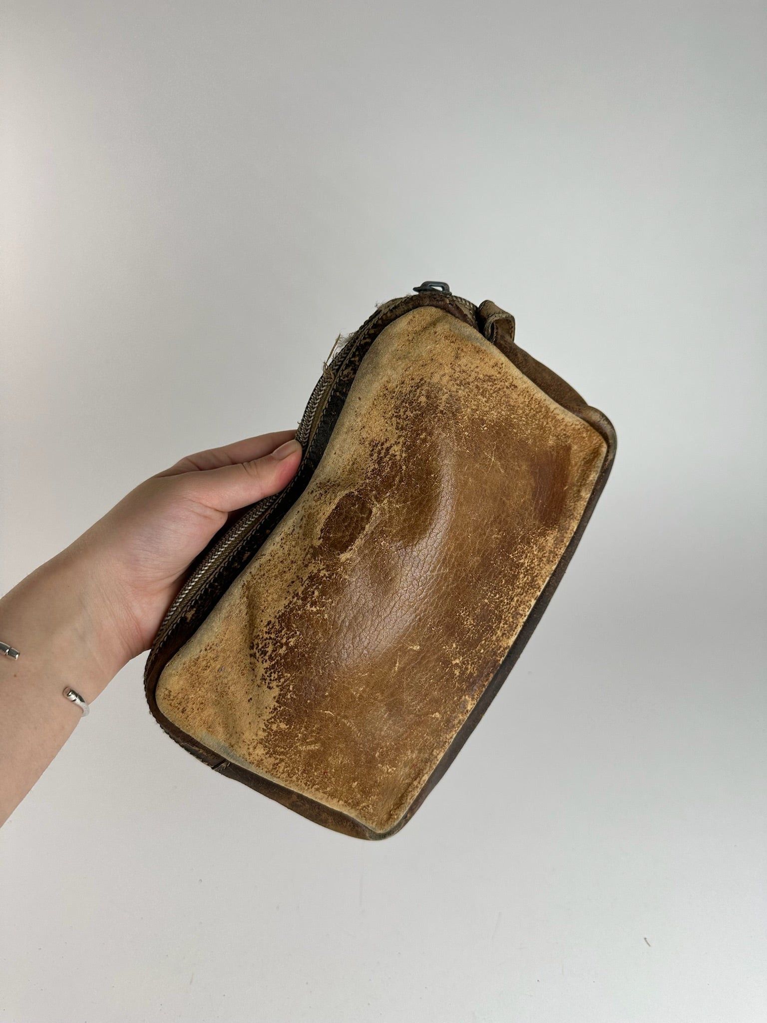 Loewe Vintage Madrid Leather Clutch Brown Size ONE SIZE - 5 Thumbnail