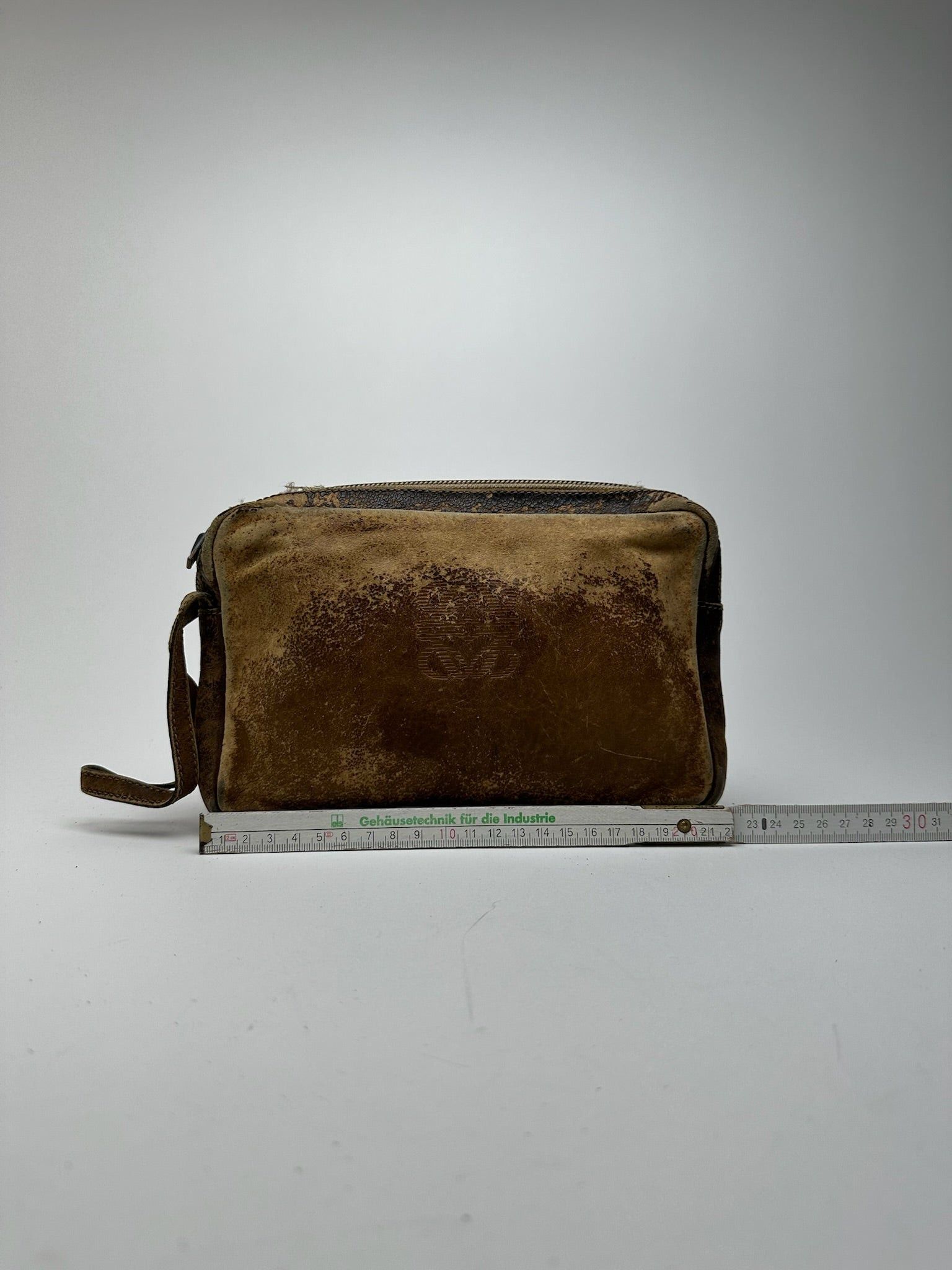 Loewe Vintage Madrid Leather Clutch Brown Size ONE SIZE - 10 Thumbnail