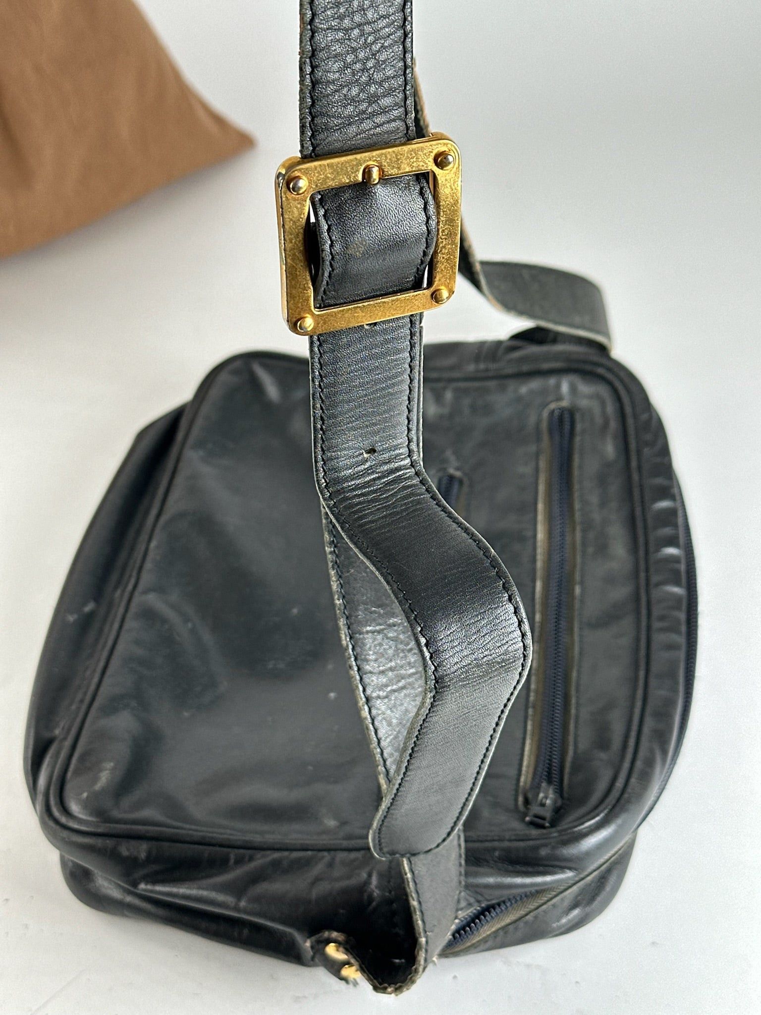 Loewe Vintage Madrid leather bag black Size ONE SIZE - 7 Thumbnail